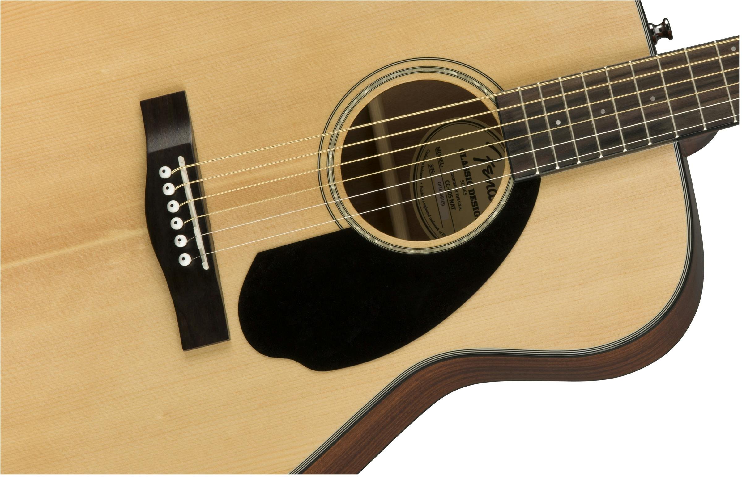 ギター Fender CC-60S Concert Fender CC-60S Concert Acoustic Guitar, Walnut Fingerboard, All