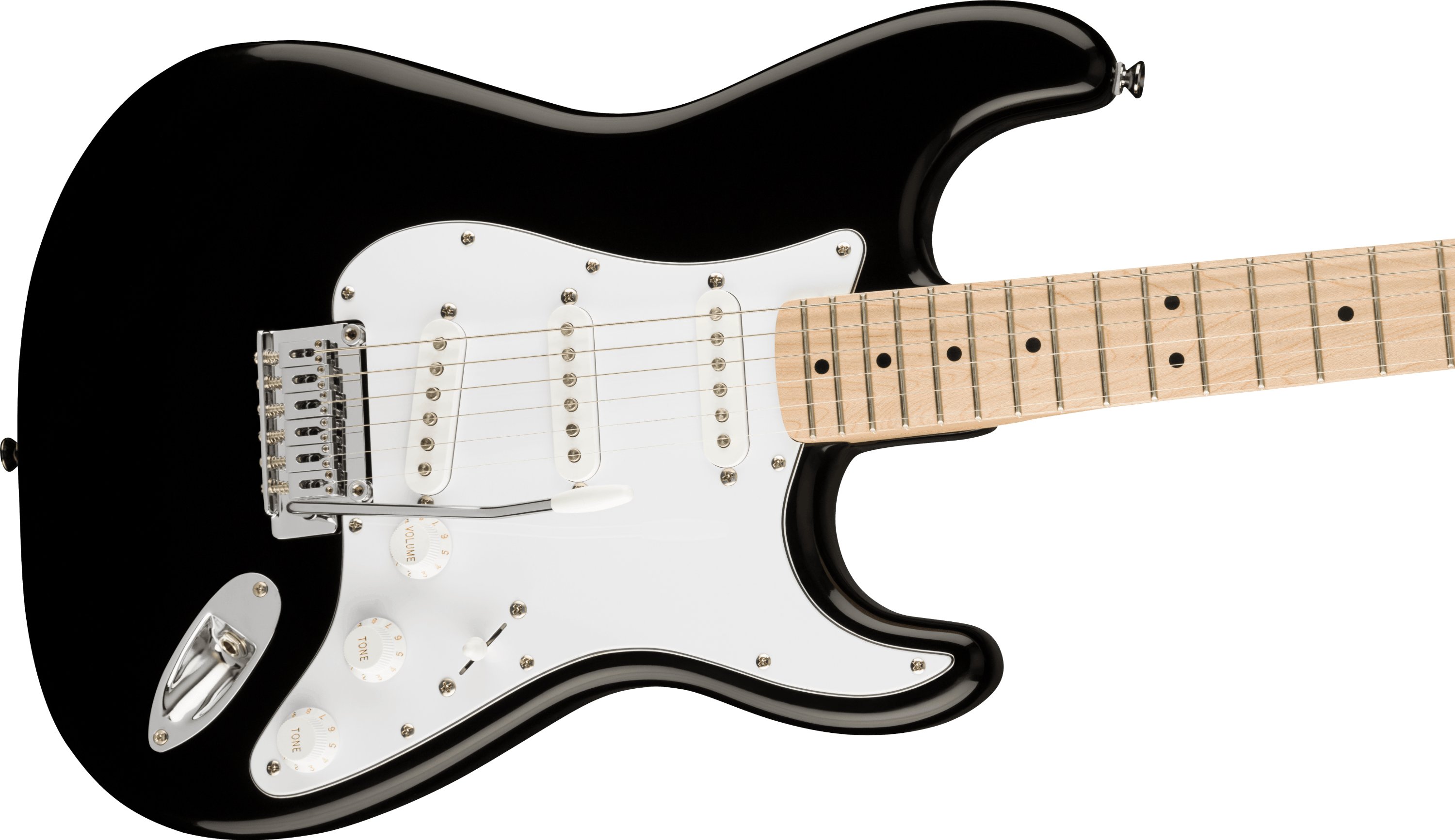 Squier Affinity Stratocaster Electric Guitar in Black - Andertons