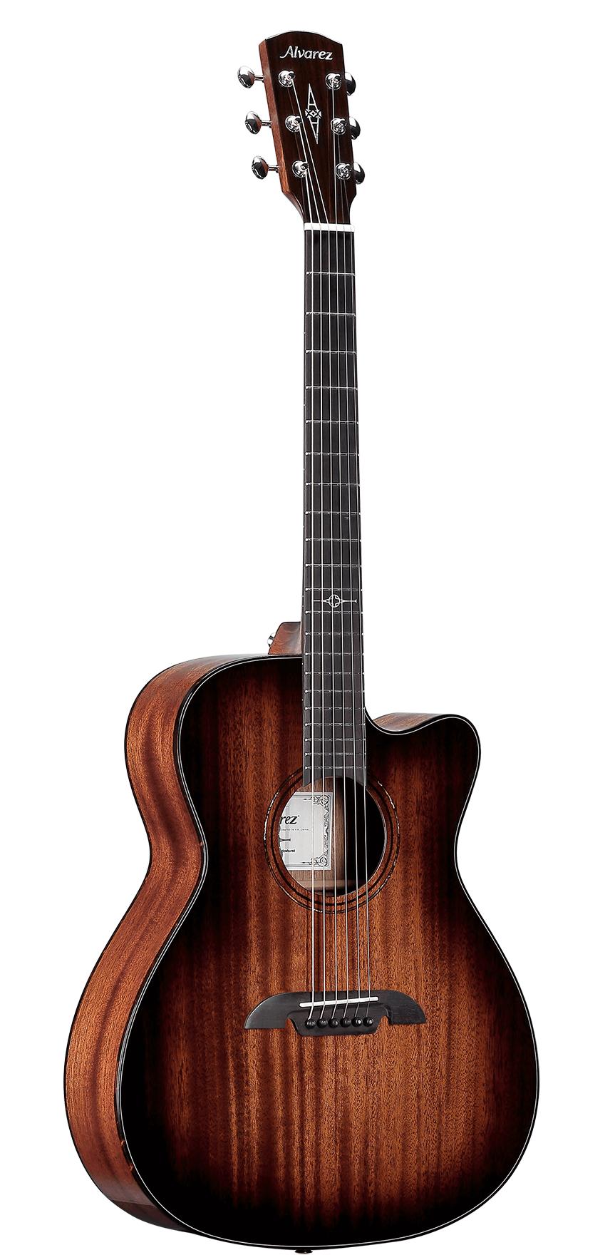 Alvarez Masterworks MF66CE Masterworks Electro-Acoustic in Shadowburst - MF66ce-Shadowburst_Left_3-4.jpg