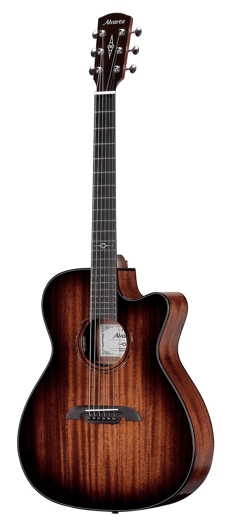 Alvarez Masterworks MF66CE Masterworks Electro-Acoustic in Shadowburst - MF66ce-Shadowburst_Right_3-4.jpg