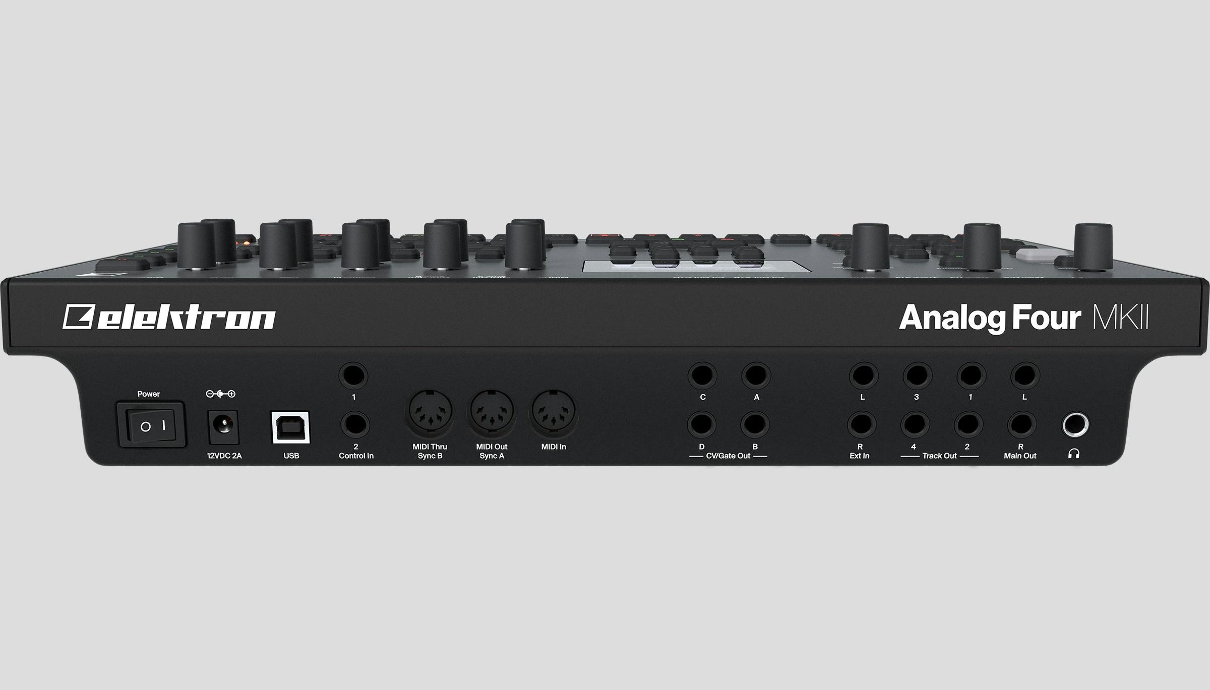 Elektron Analog Four MKII - 4-Voice Polyphonic Tabletop Synth