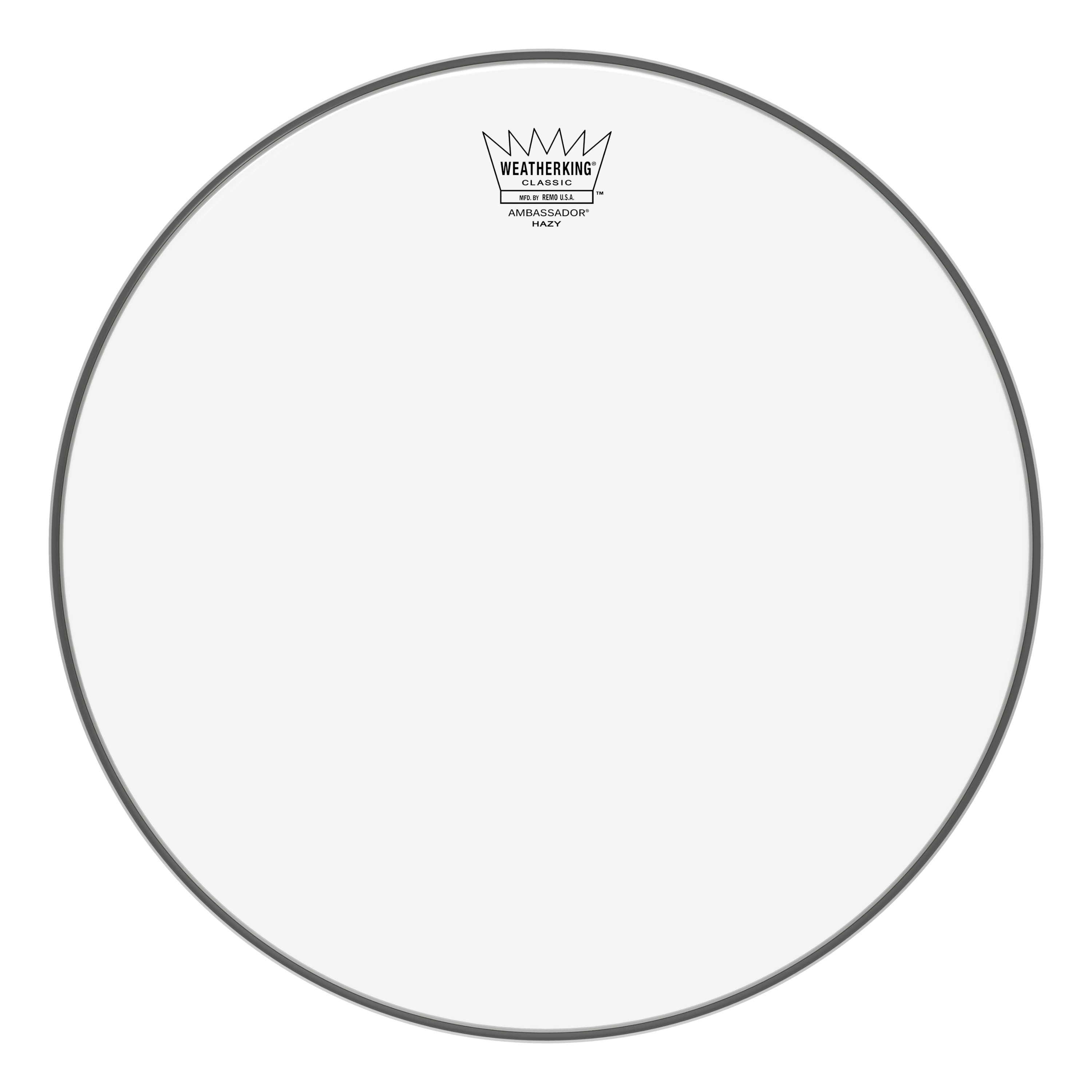 Remo 14" Ambassador Hazy Snare Drum Head for Vintage and Custom Snare Drum - Classic Fit - 449676-CL-0114-SA.jpg