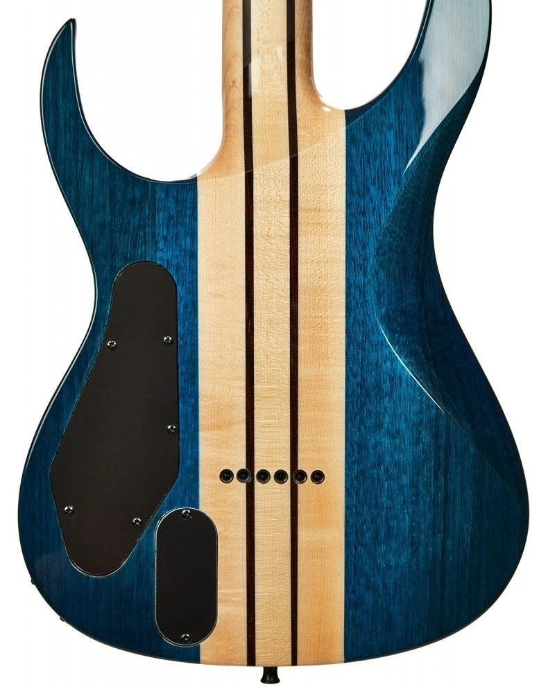 BC Rich Extreme Series Shredzilla Exotic Electric Guitar in Cyan Blue - SZ624CB-3.jpg
