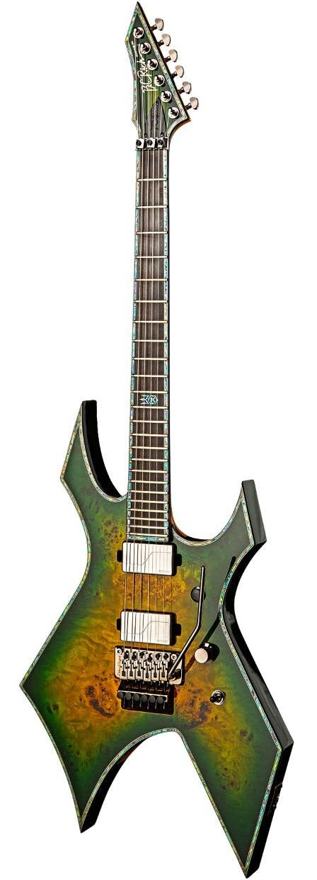 BC Rich Extreme Series Warlock Exotic Electric Guitar with Floyd