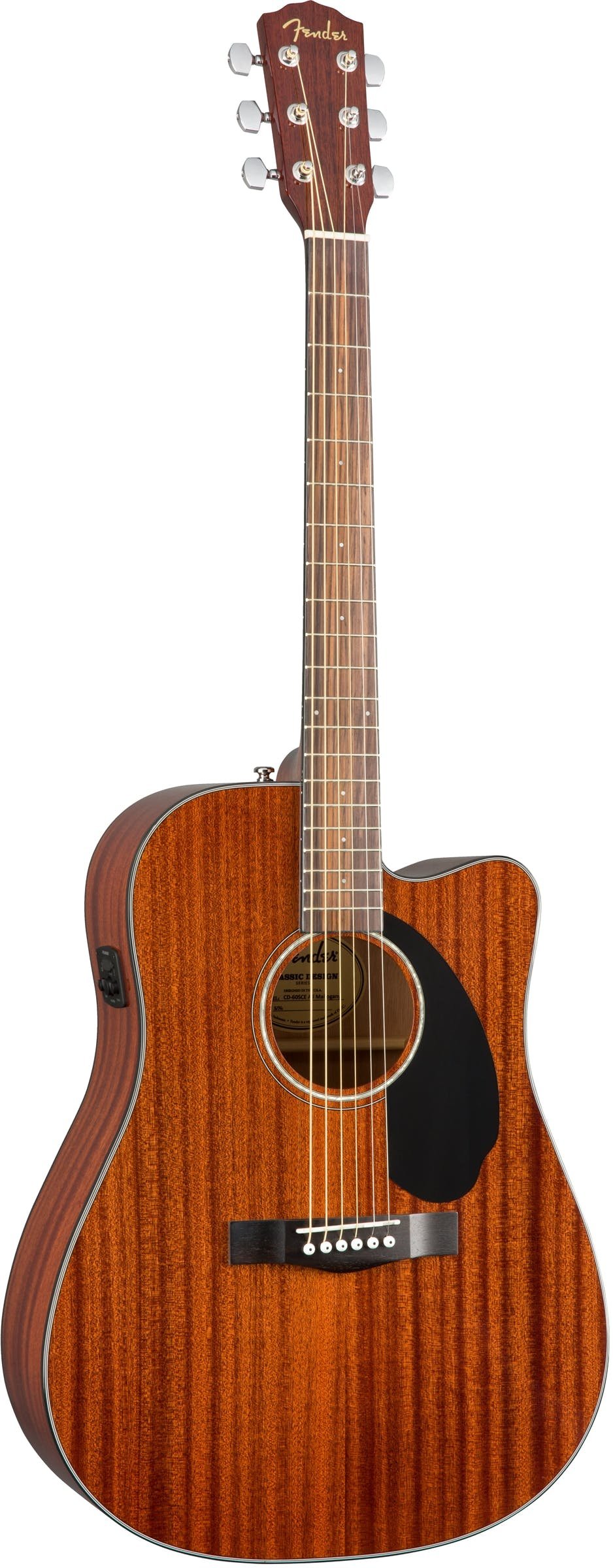 Fender　CD-60SCE All-Mahogany Fender CD-60SCE All-Mahogany Dreadnought Electro Acoustic Guitar