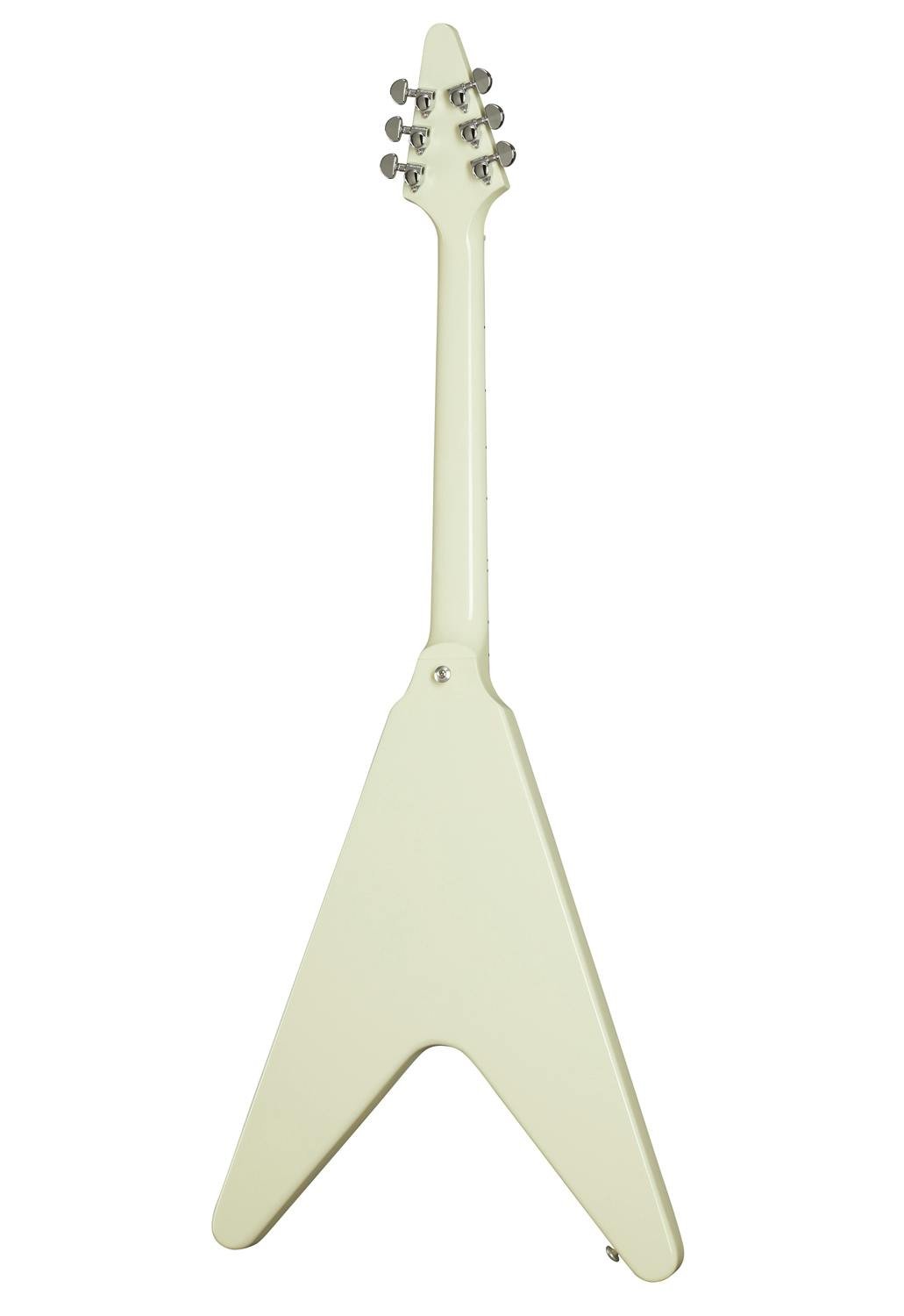 Gibson USA '70s Flying V Electric Guitar in Classic White - 372570-Gibson USA 70s Flying V Classic White 3.jpg