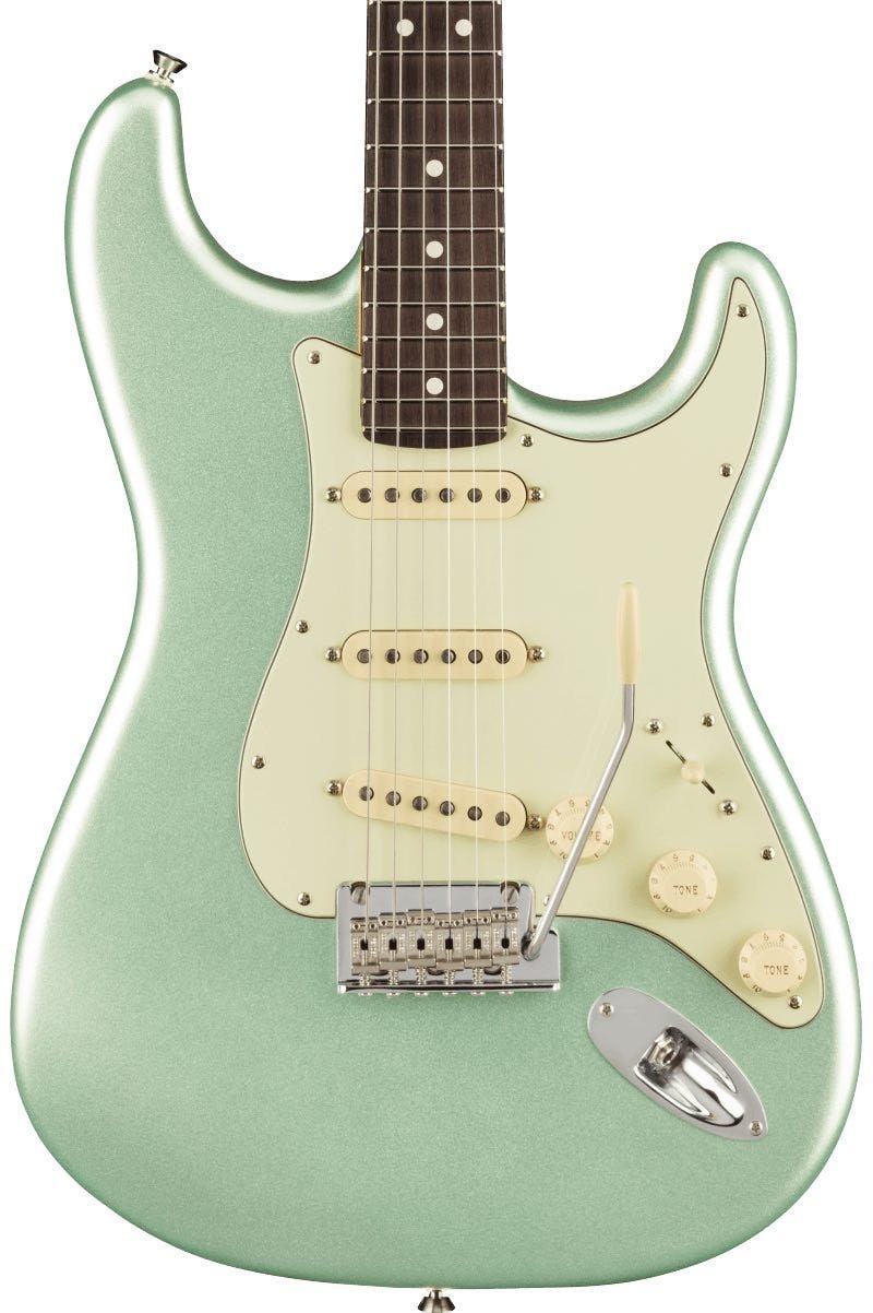 ギター Fender USA American Professional II Fender American Professional II Stratocaster in Mystic Surf Green