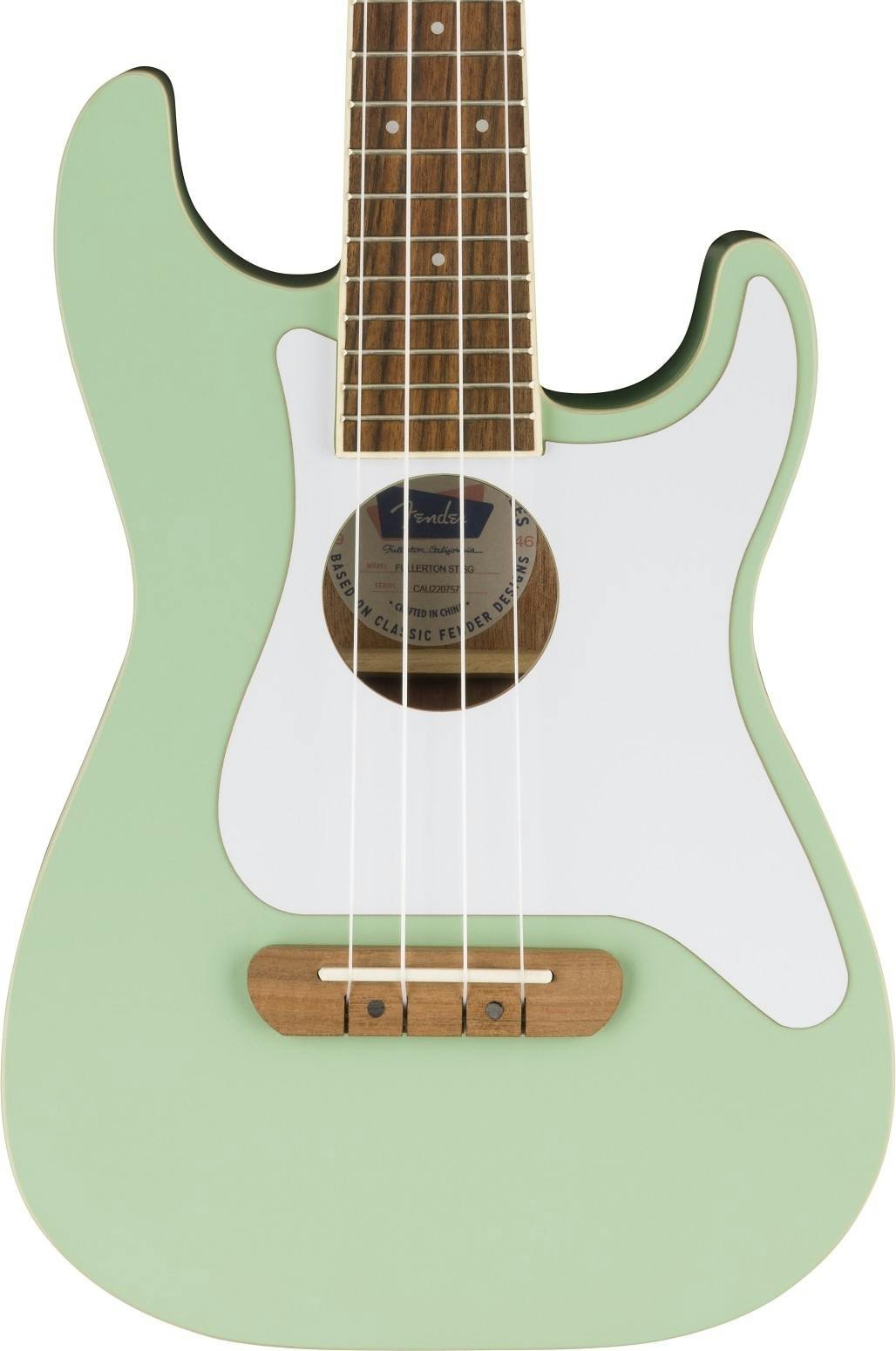 Fender Fullerton Stratocaster Ukulele in Surf Green - 0970523557-0970523557_fen_ins_frt_1_hero2.jpg