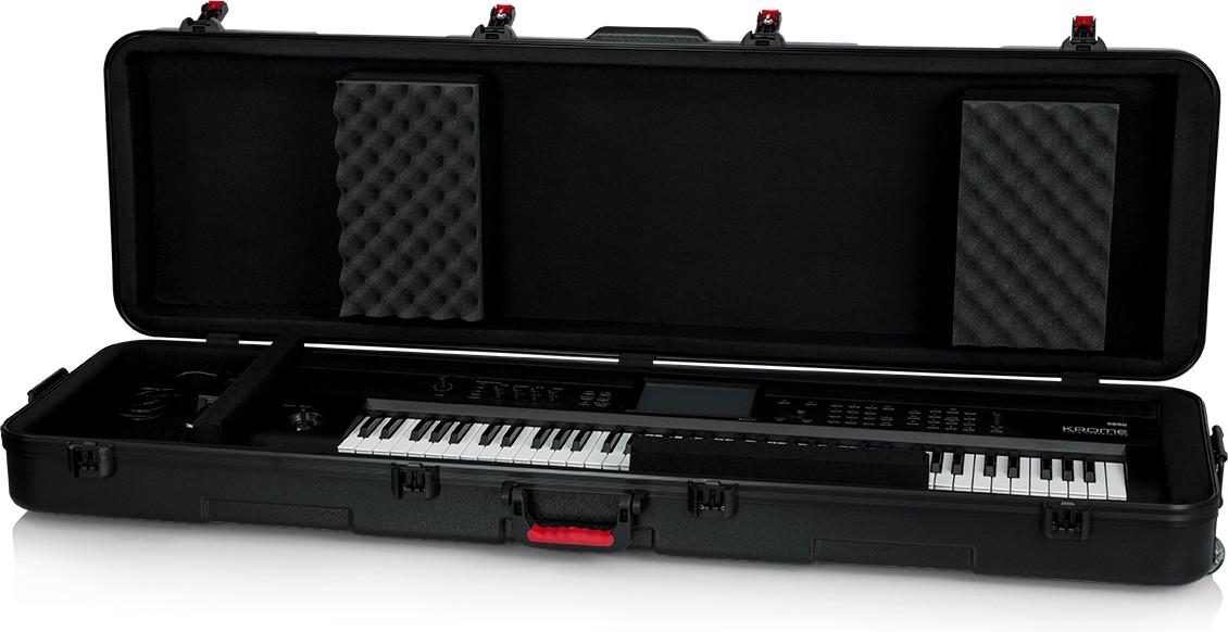 Gator TSA ATA Slim XL 88 Note Keyboard Case with Wheels - GTSAKEY88SLXL_1.jpg