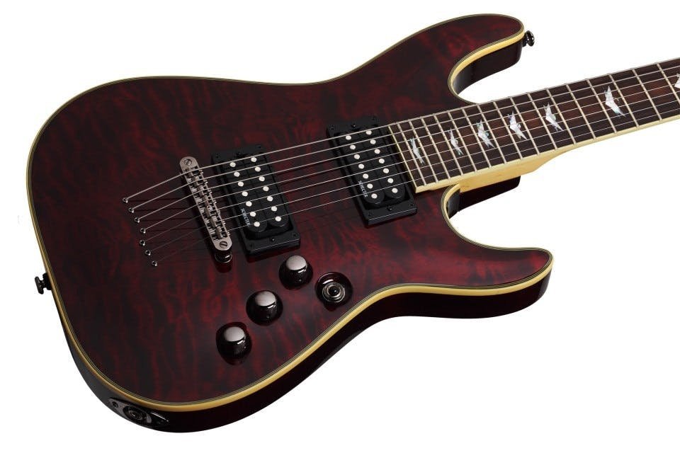 Schecter Omen Extreme-7 7弦ギター SCHECTER ( シェクター ) OMEN EXTREME-7 STBLK 7弦ギター 送料