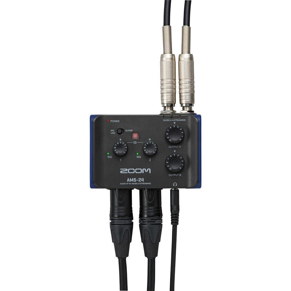 Zoom AMS-24 USB Audio Interface - andertons-cas