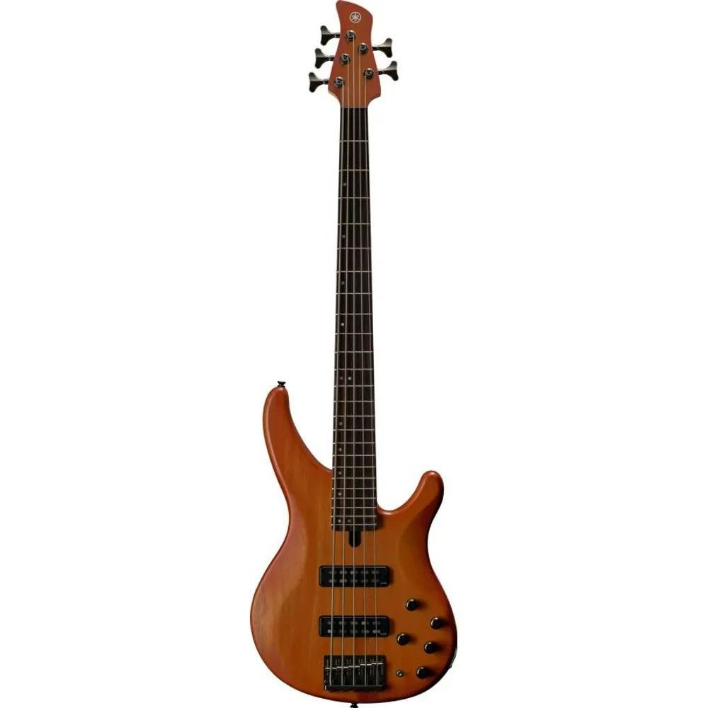 Yamaha TRBX505 5-String Bass Guitar in Brick Burst - Andertons
