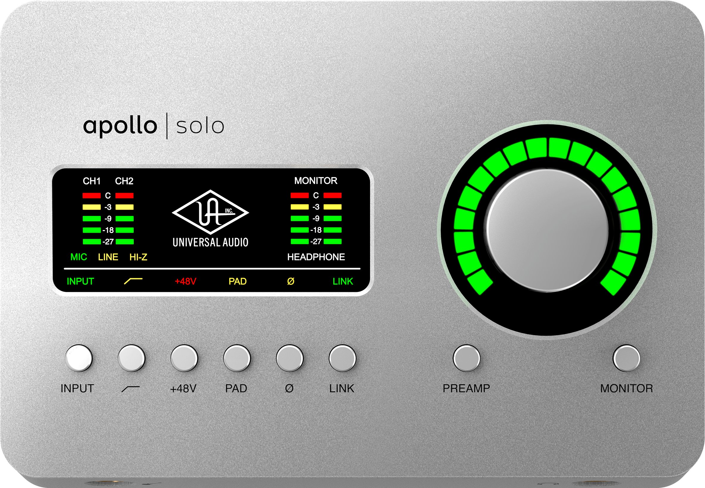 DTM・DAW Apollo solo usb Universal Audio Apollo Solo Heritage Edition USB Audio Interface