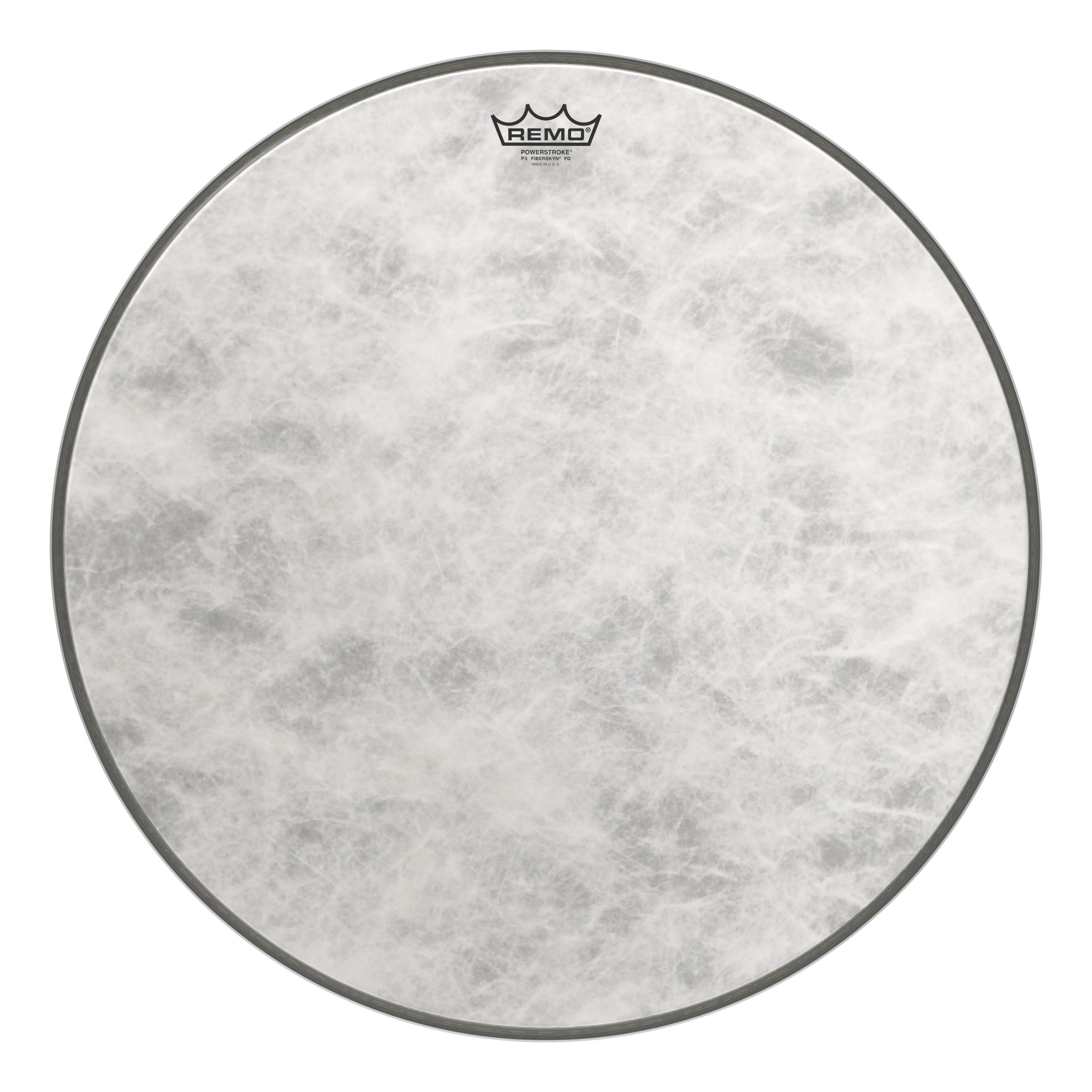Remo Powerstroke 3 Fiberskyn 3 Fine Bass Drum Head - 22" - 448884-P3-1522-FD.jpg