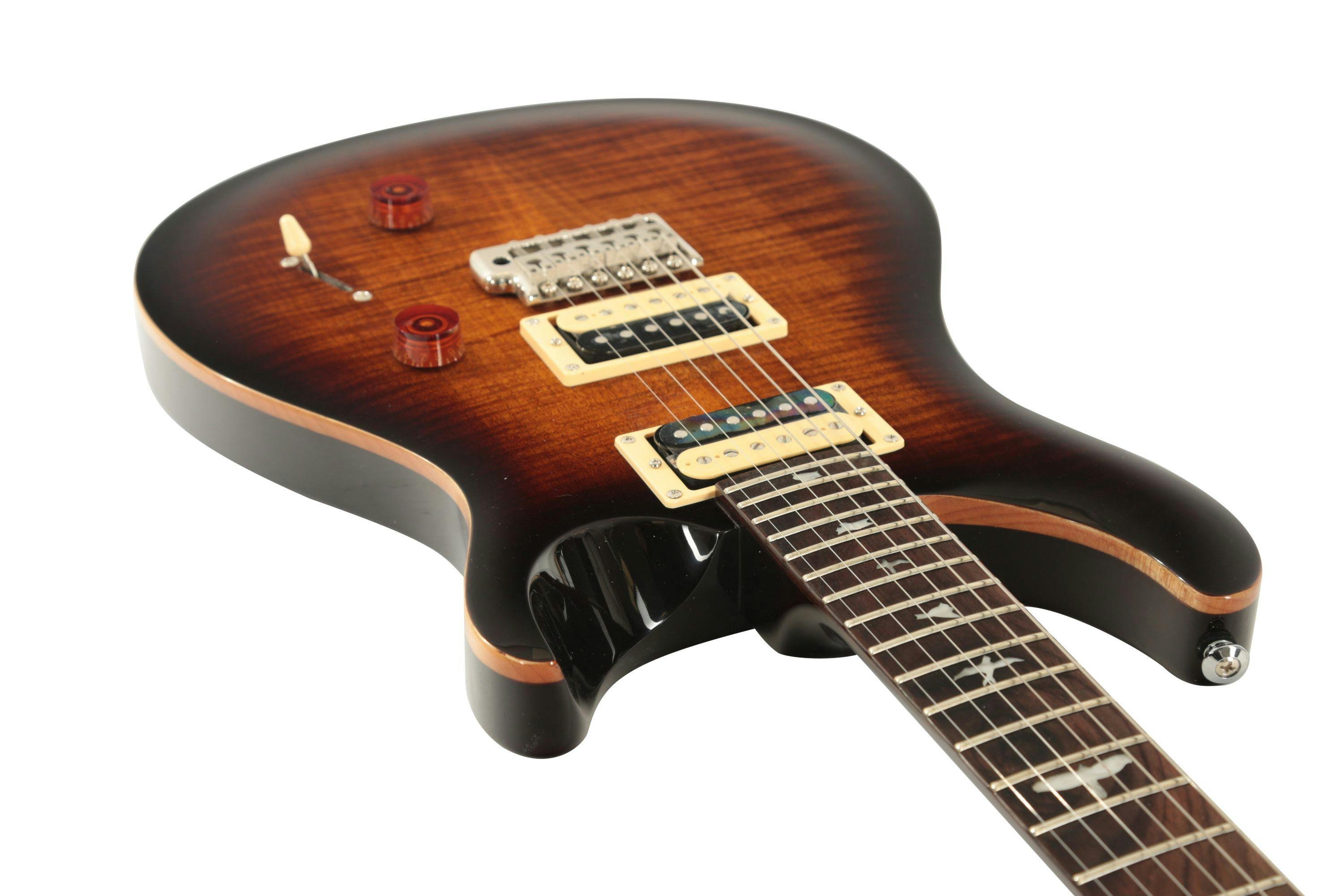 PRS SE Custom 24 Electric Guitar in Black Gold Burst - 427157-SECU44BG (9).jpg
