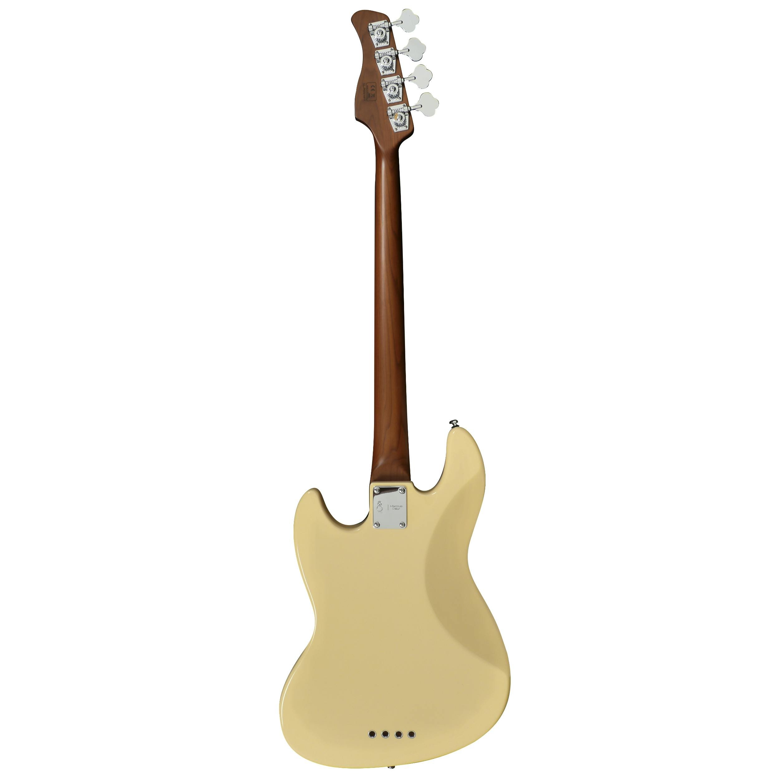 Sire Version 2 Marcus Miller V5 Alder 4-String Fretless Bass Guitar in Vintage White - 440772-Sire-Marcus-Miller-V5-Alder-4-String-Vintage-White-Back.jpg