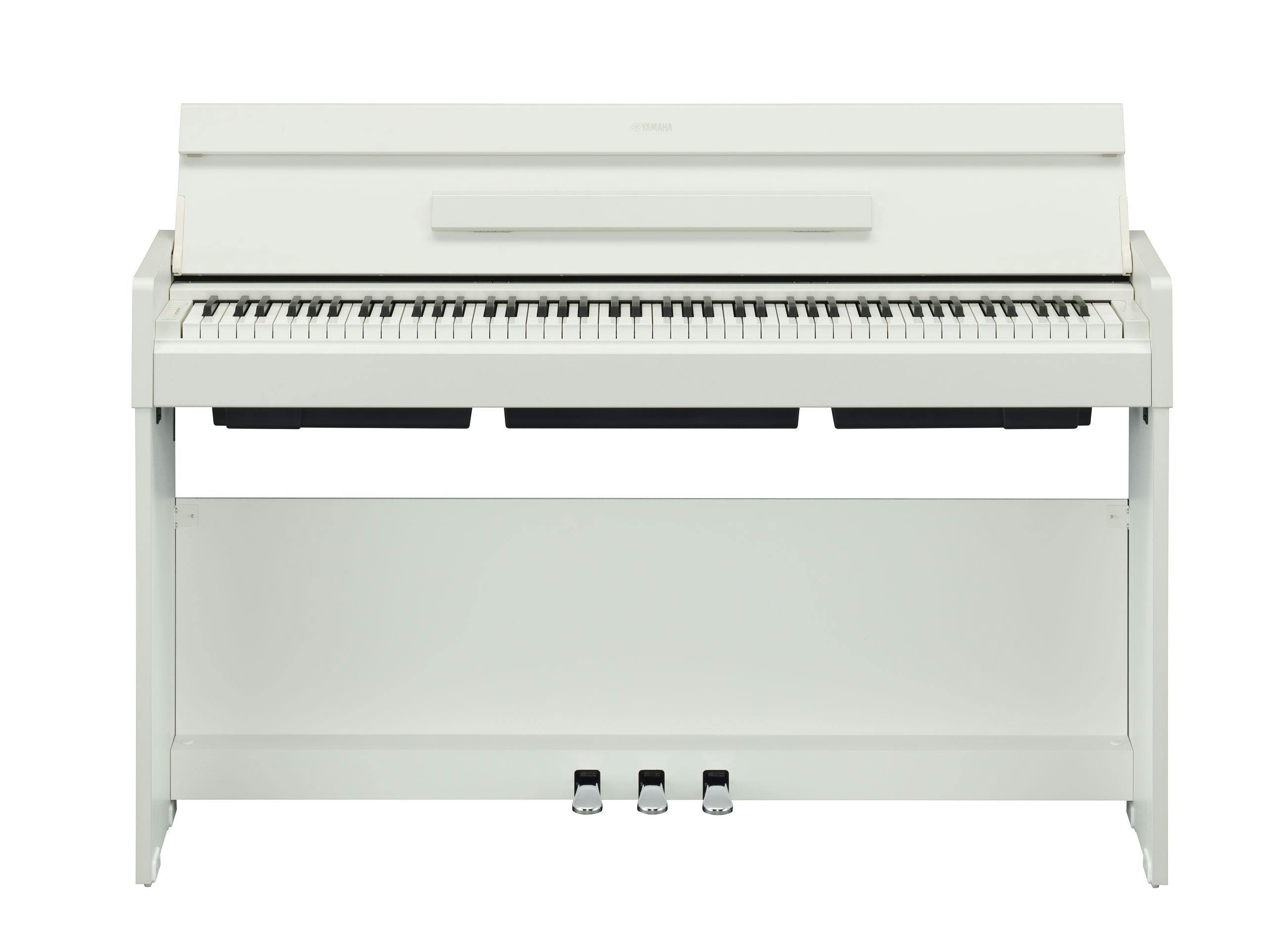 Yamaha YDPS35 Digital SMALL HOME Piano in White - 492541-1643707939836.jpg