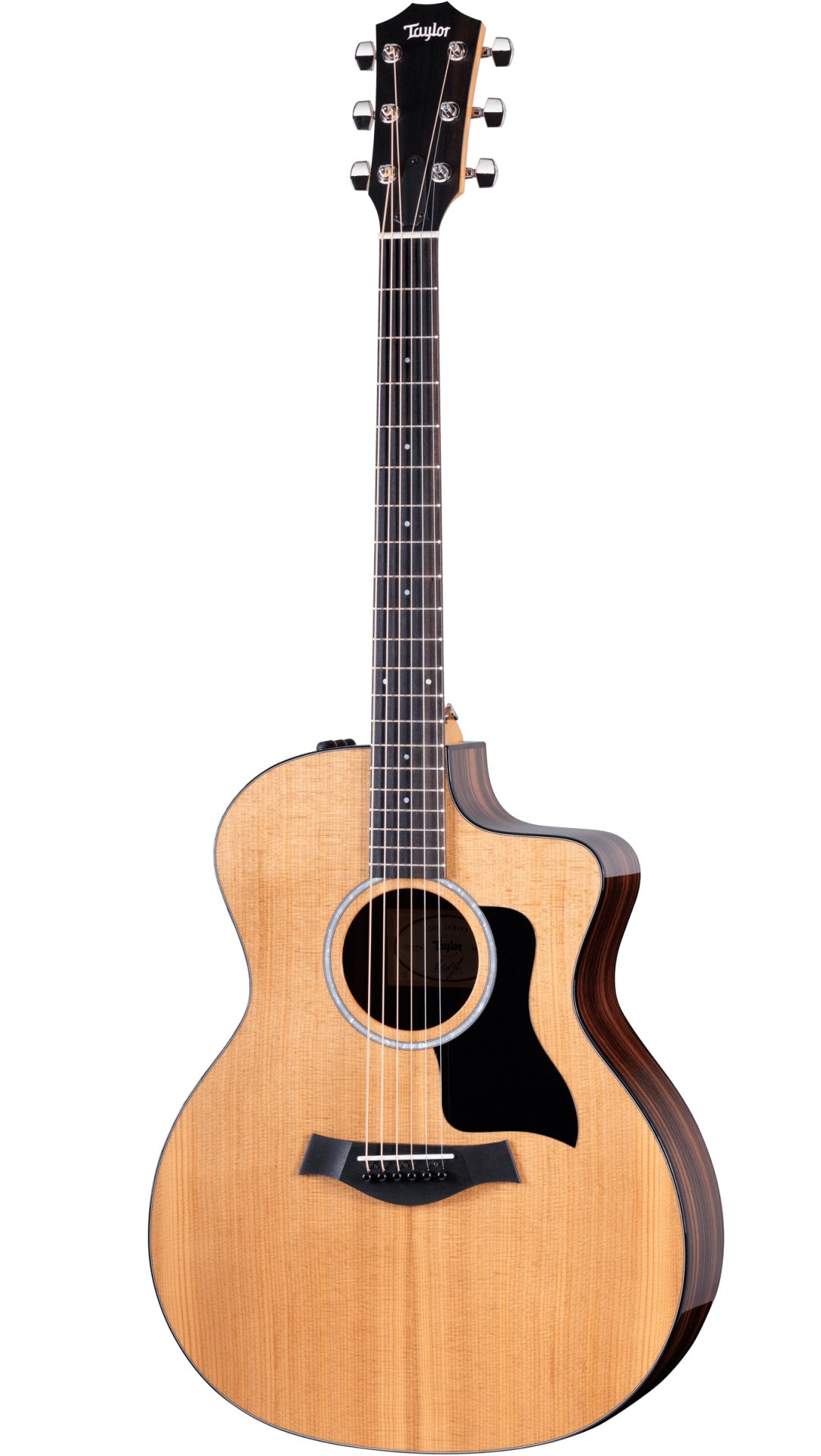 Taylor 214ce Plus Electro Acoustic in Natural - F214002111007990000-Taylor-214ce-Plus-2209073118-FrontLeft-2023-1.jpg