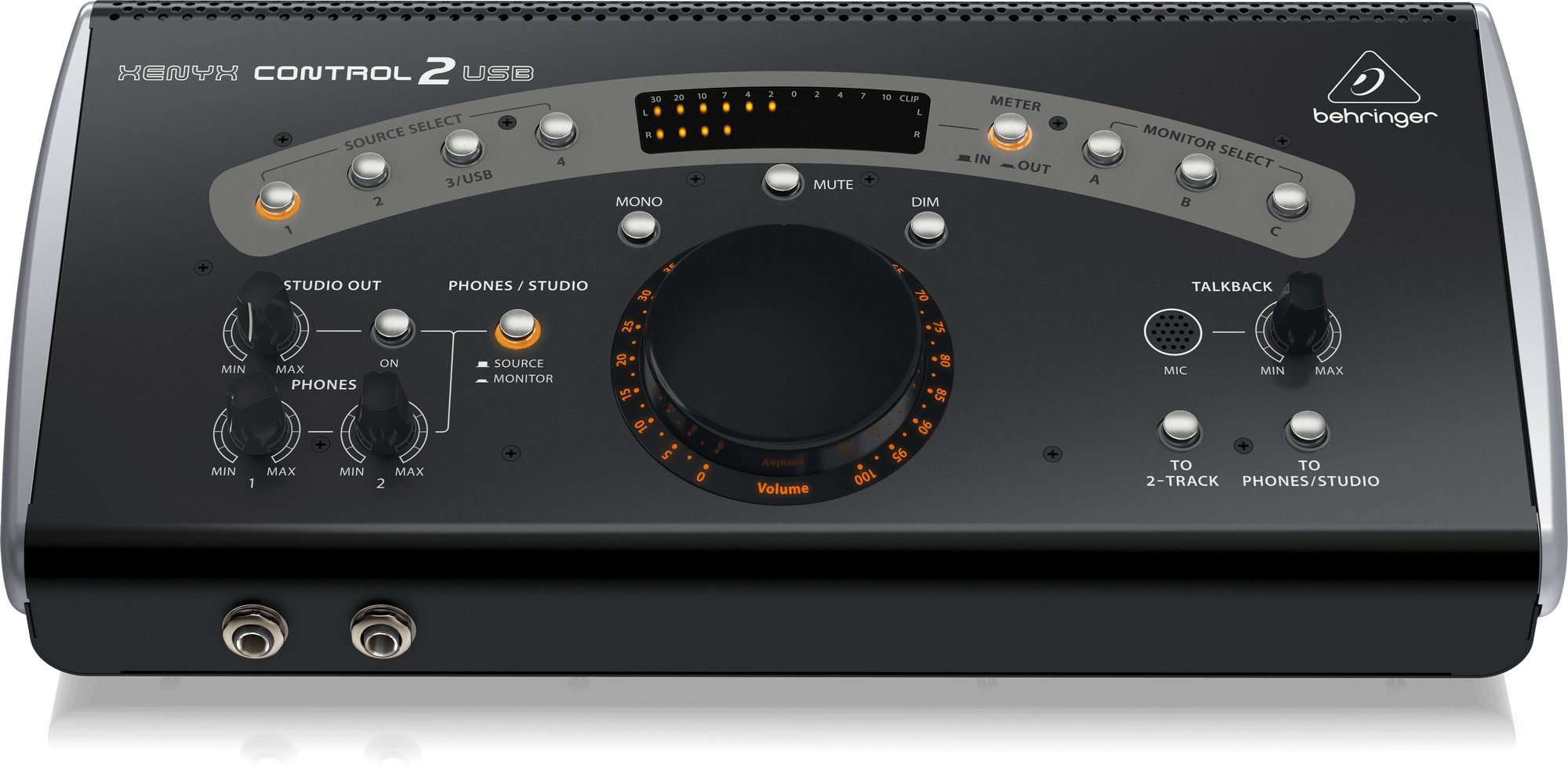 Behringer CONTROL2USB Studio Monitor Controller With USB Audio