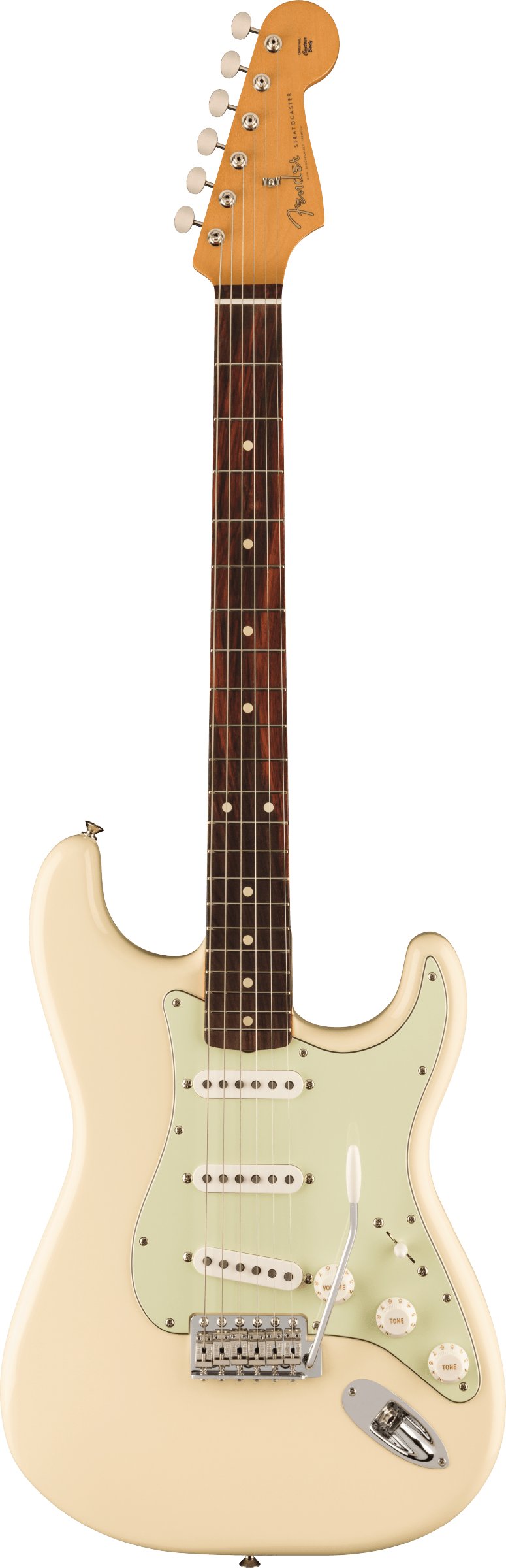 Fender Vintera II '60s Stratocaster Electric Guitar in Olympic White - 0149020305-Fender-Vintera-II-60s-Stratocaster-in-Olympic-White-Front.jpg
