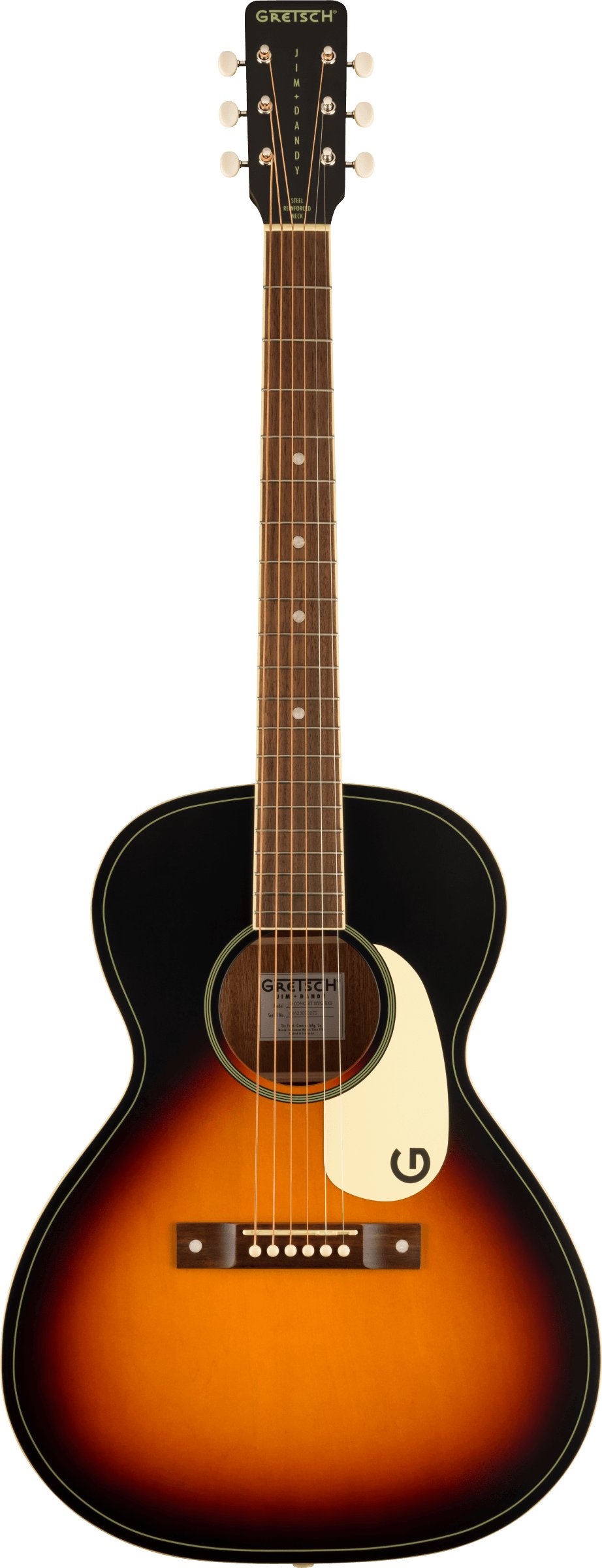 Gretsch Jim Dandy Concert Acoustic in Rex Burst - Andertons Music Co.