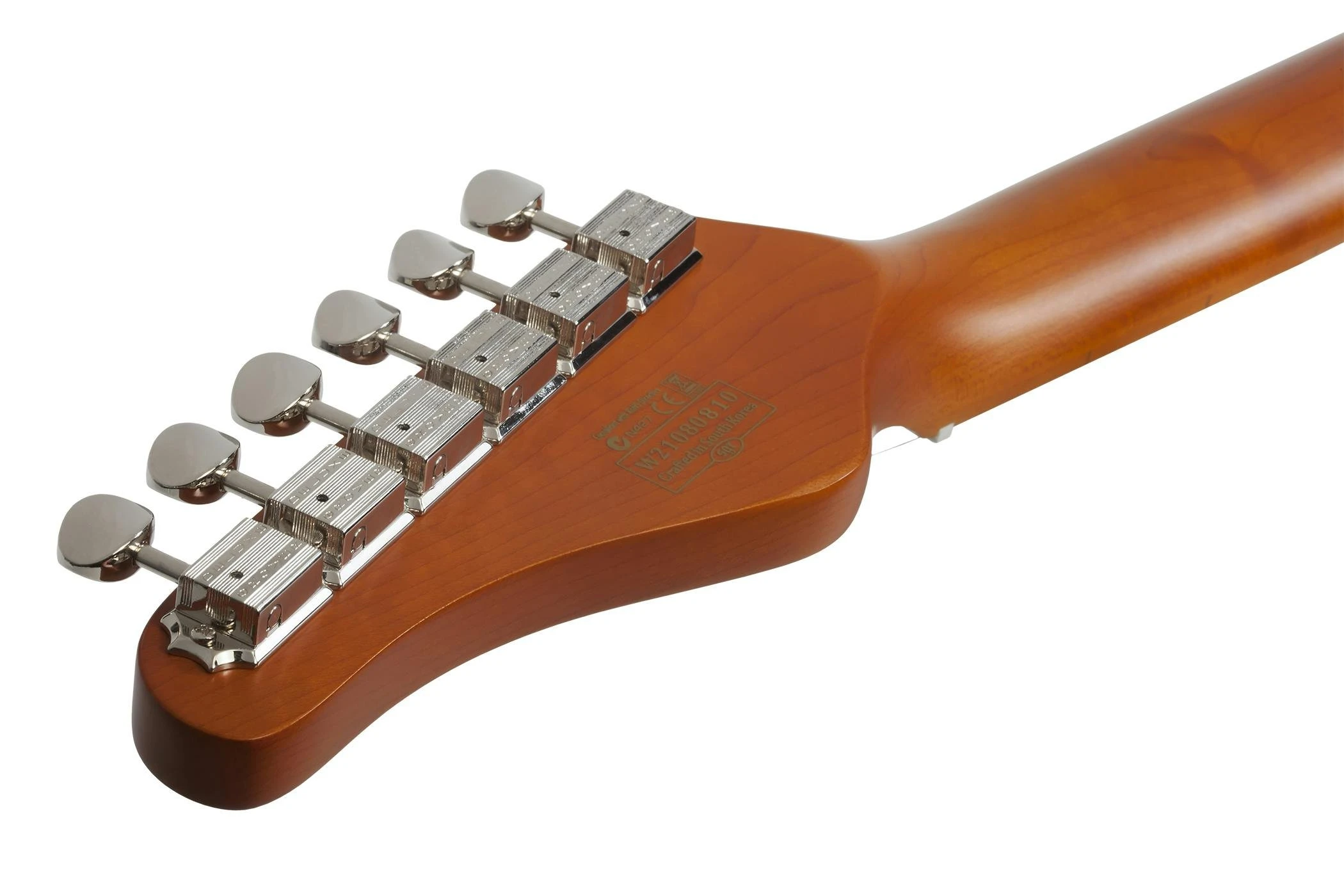 Schecter PT Special Electric Guitar in Satin Candy Apple Red - SCH-GTR-664-Schecter-PT-Special-Candy-Apple-Red-Headstock-Back.jpg