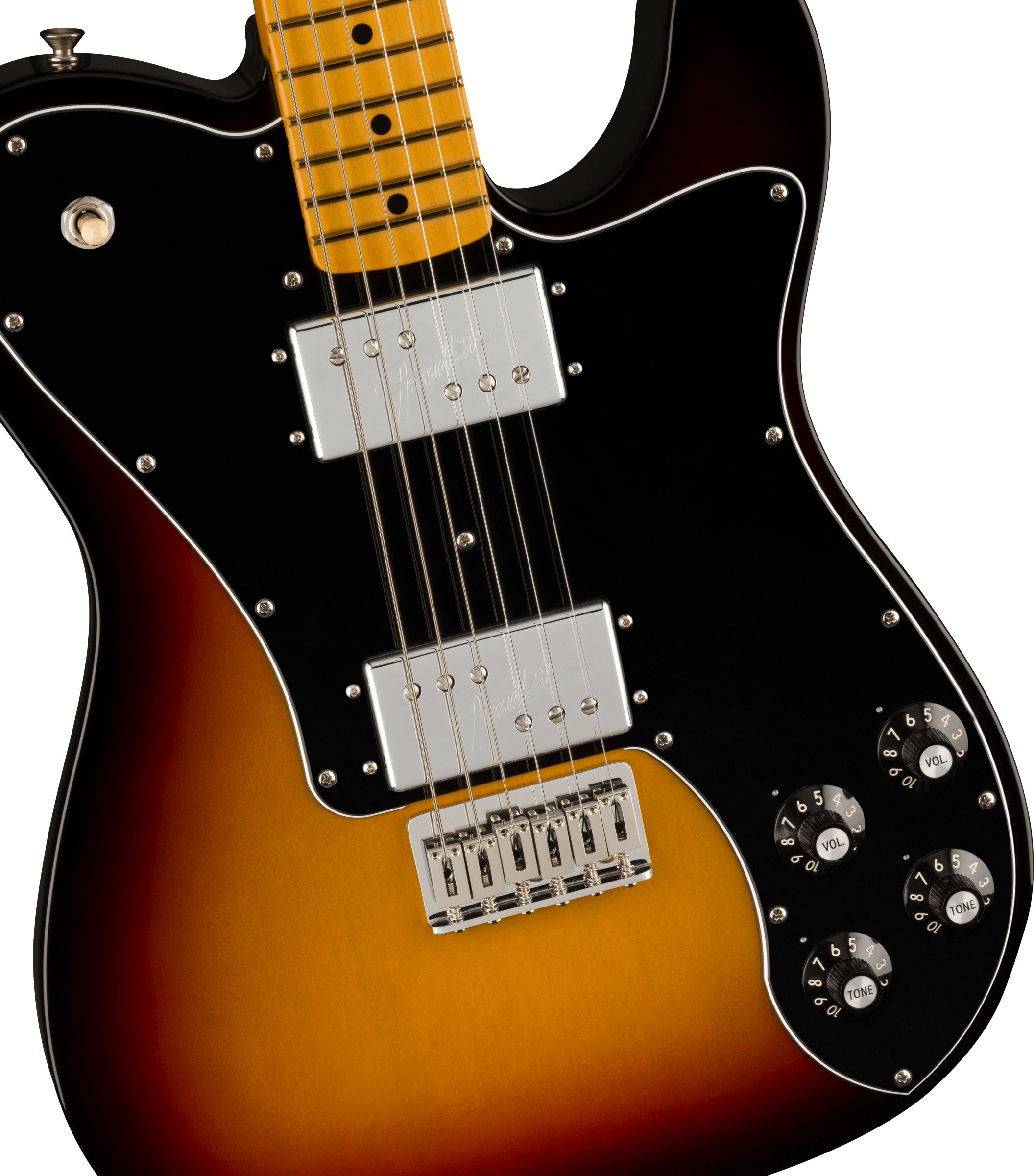 Fender American Vintage II 1975 Telecaster Deluxe Electric Guitar in 3 Colour Sunburst - 541947-Fender American Vintage II 1975 Telecaster Deluxe Electric Guitar in 3 Colour Sunburst 4.jpg