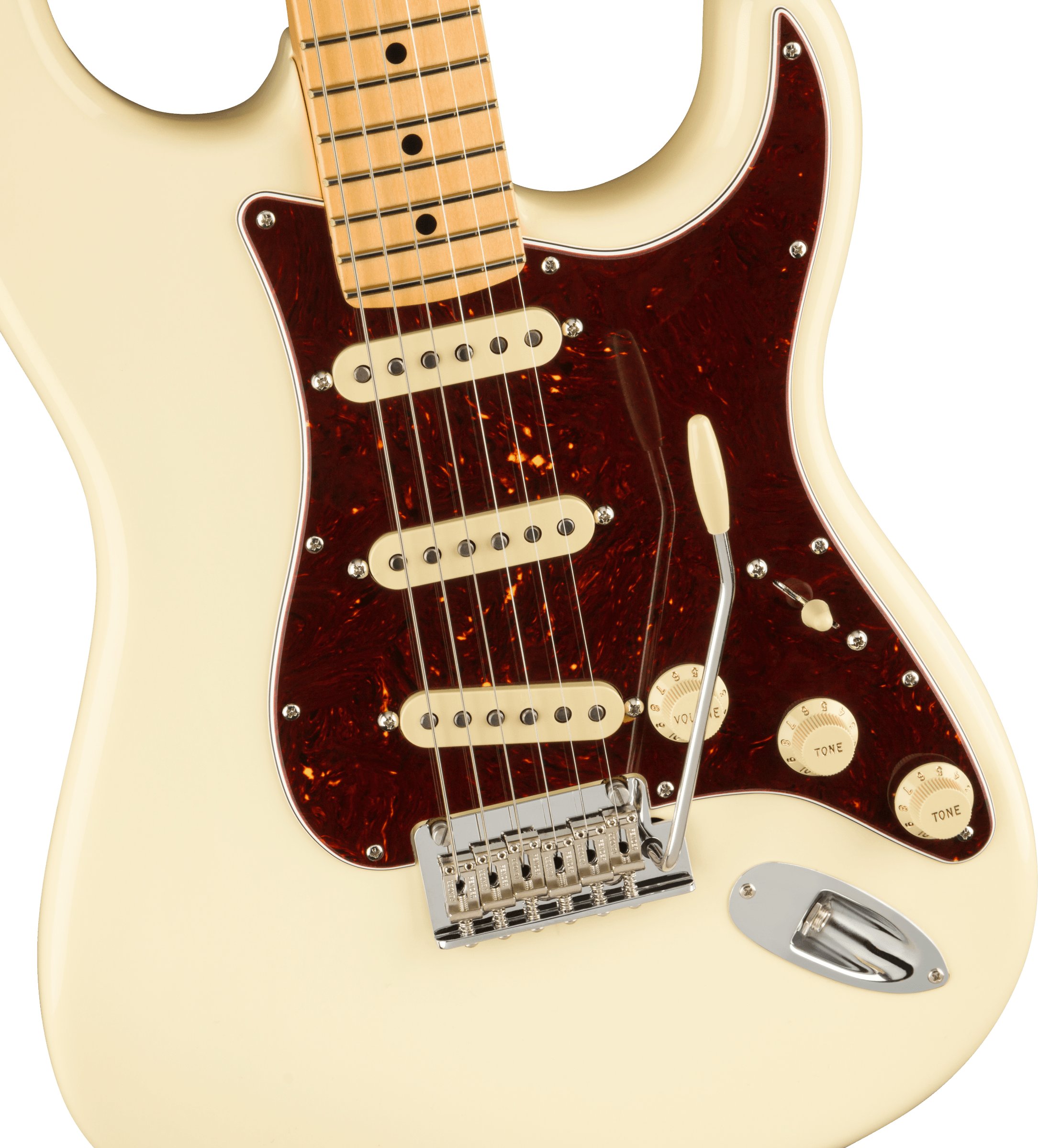 Fender American Professional II Stratocaster in Olympic White with Maple Fingerboard - 403144-Fender-American-Professional-II-Stratocaster-Olympic-White-Maple-Fingerboard-Body-Close.jpg
