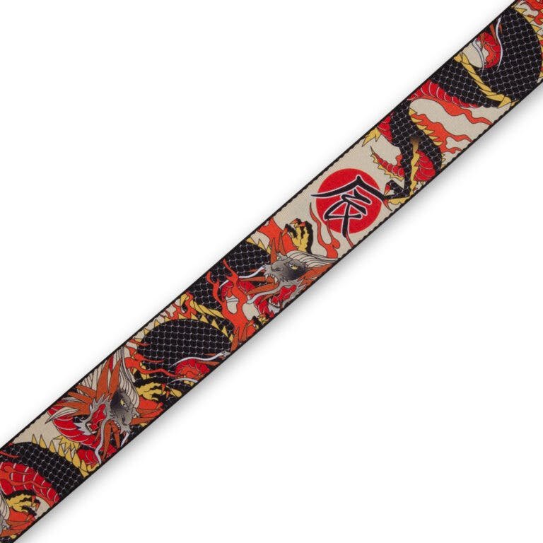 Levy's Prints Polyester 2inch Japanese Dragon - 534295-1661434721715.jpg