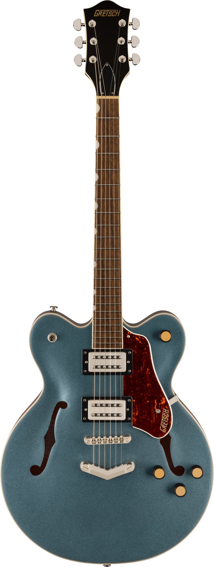 Gretsch G2622 Streamliner Center Block Double-Cut Electric Guitar with V-Stoptail in Gunmetal - 2817050568-2817050568_gre_ins_frt_1_rr.jpg