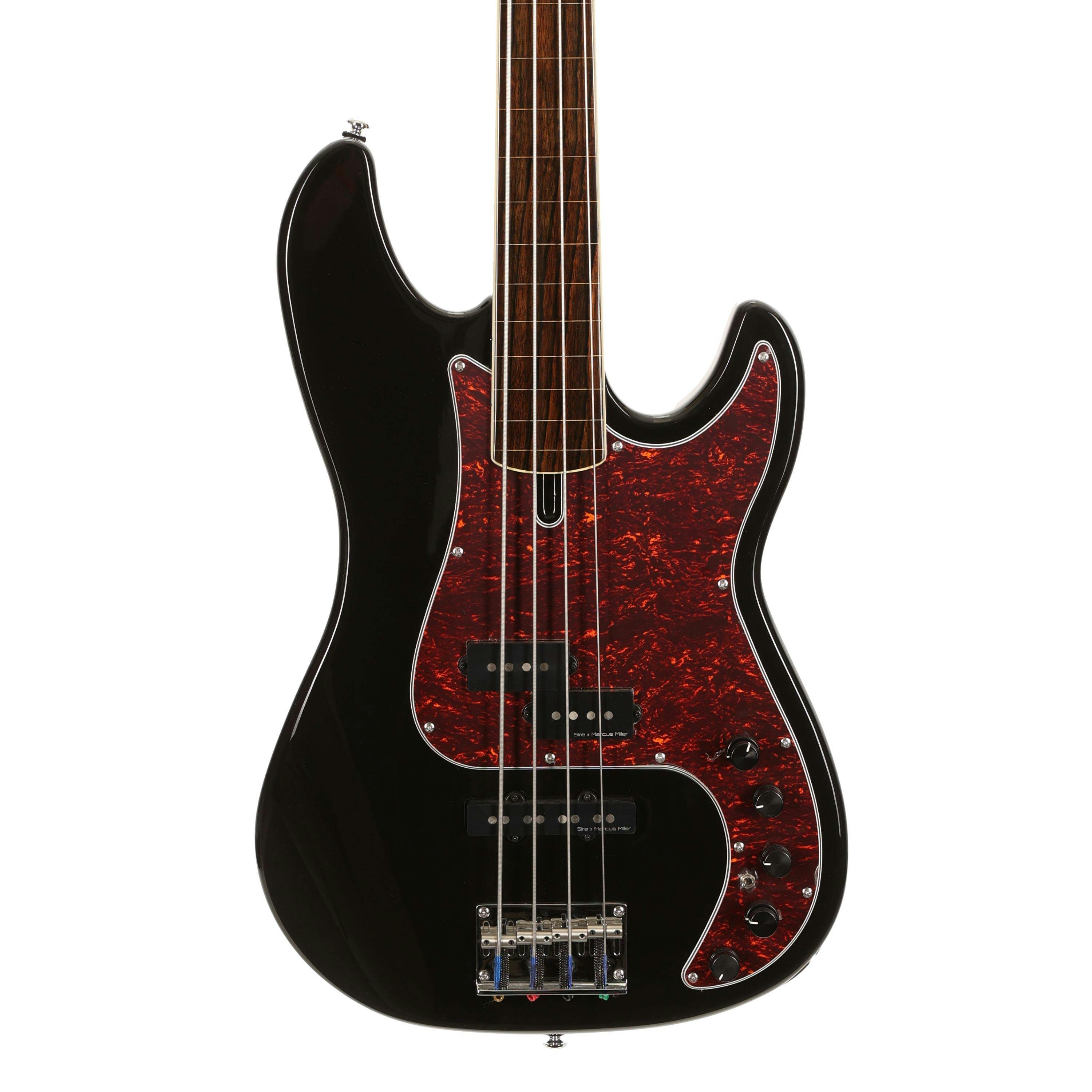 Sire Version 2 Updated Marcus Miller P7 Alder 4-String Fretless Bass Guitar in Black - 476987-V2UDFLP7A4BK (2).jpg