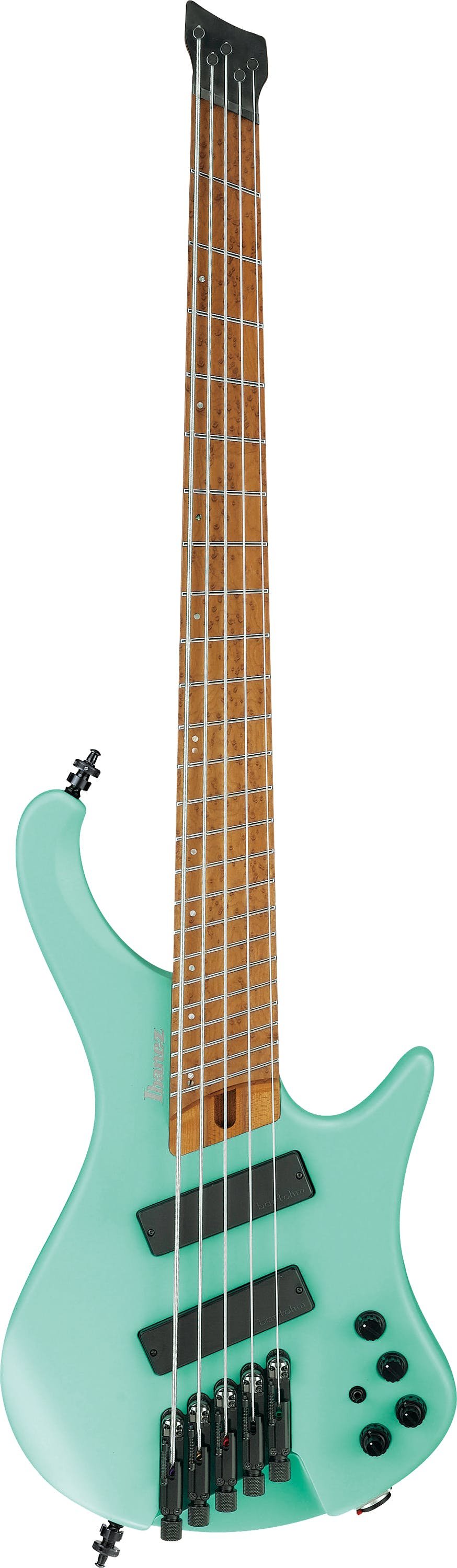 Ibanez EHB1005MS 5-String Headless Multi-Scale Bass Guitar in Sea Foam Green Matte - 369768-EHB1005MS_SFM_1P_01.jpg
