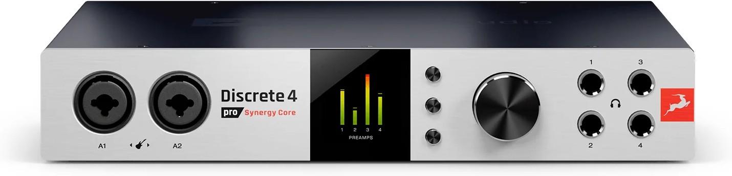 Antelope Audio Discrete 4 Pro Synergy Core Thunderbolt Audio Interface - DISCRETE4PRO (1).jpg