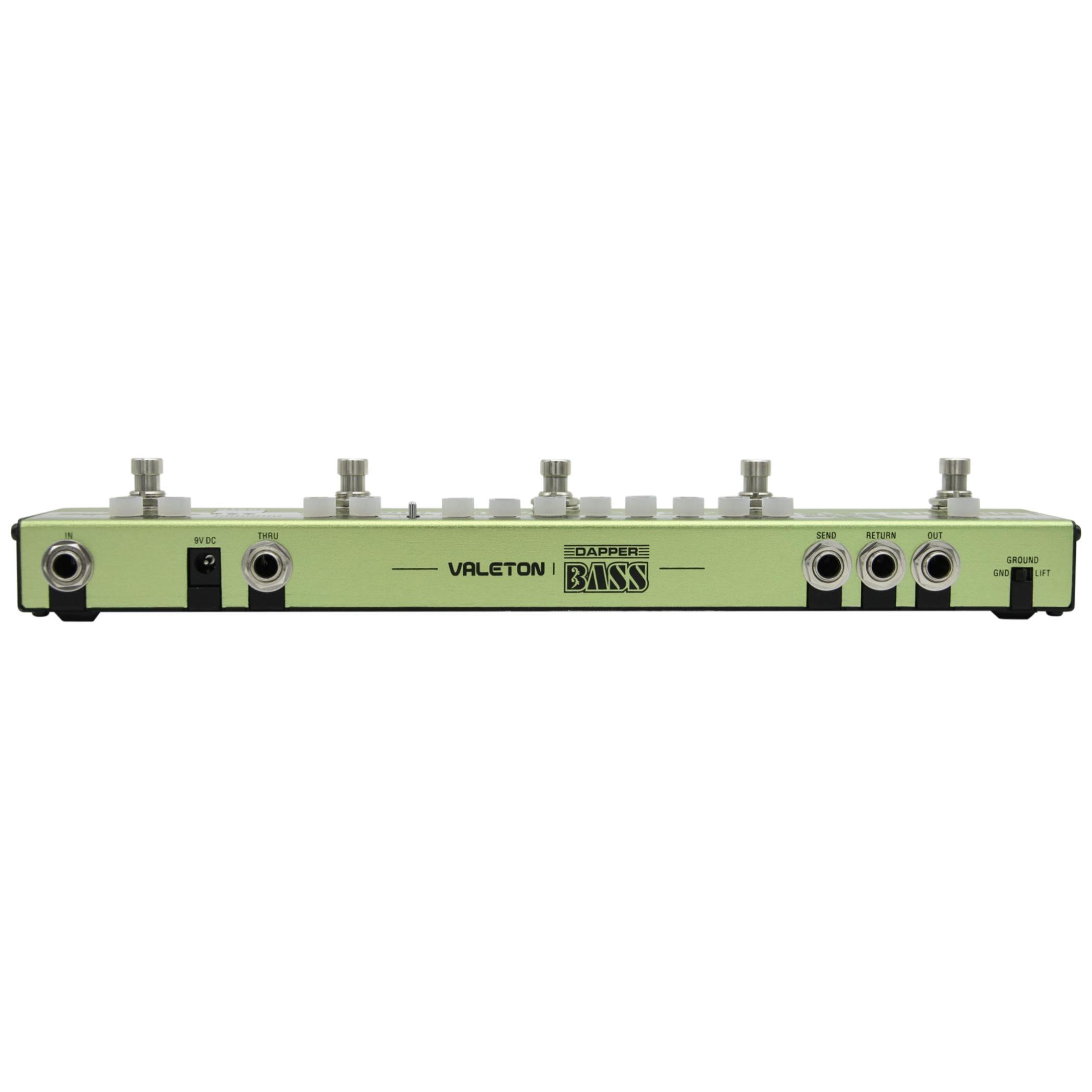 ベース Valeton Effect Strip Dapper Bass VES-2 Valeton Dapper Bass Multi-FX Pedal Strip - Andertons Music Co.