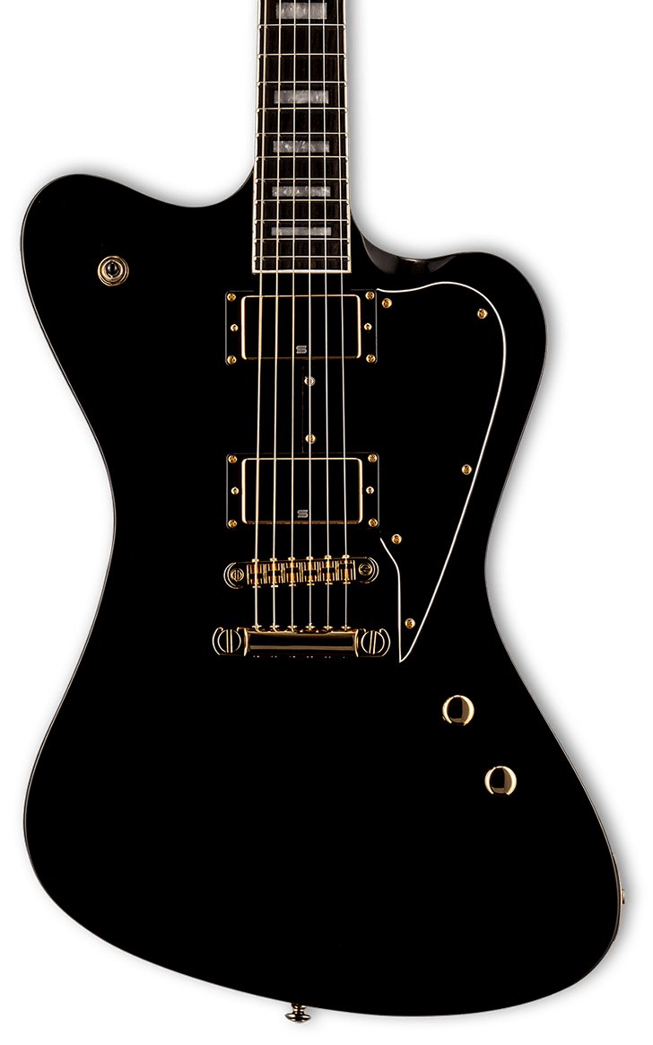 ESP LTD Sparrowhawk Bill Kelliher Signature Electric Guitar in Black - 428696-Sparrowhawk-Hero.jpg