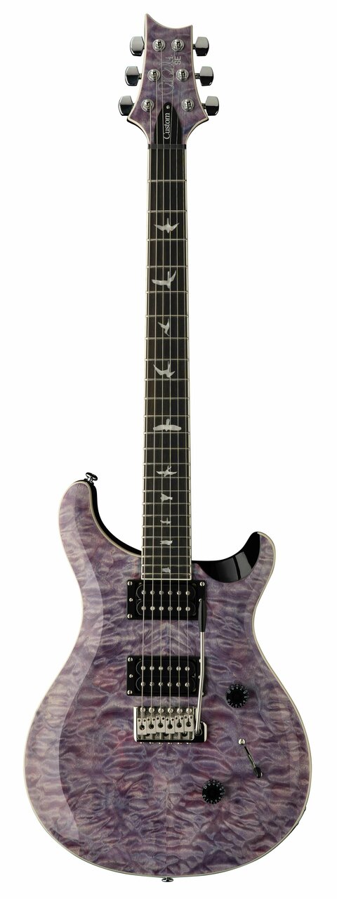 PRS SE Custom 24 Electric Guitar in Violet Quilt - SECU44QQEIBVI-SE-Custom-24-Quilt-Violet.jpg