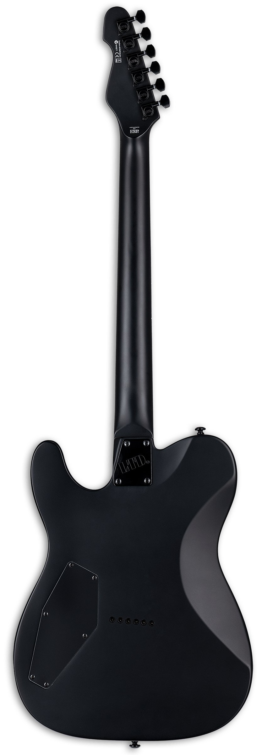 ESP LTD TE-201 Electric Guitar in Black Satin - 491877-10009420-4.jpg