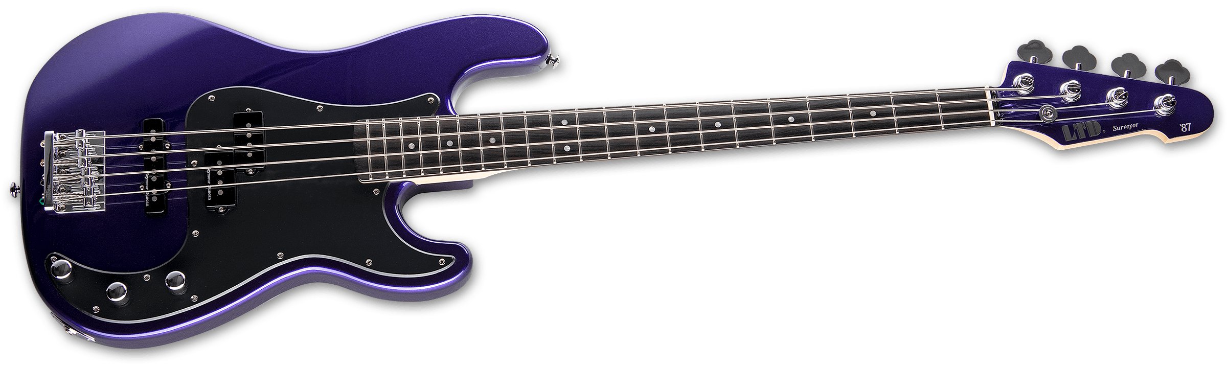 ESP LTD Surveyor 87 in Dark Metallic Purple - 518150-original.jpg