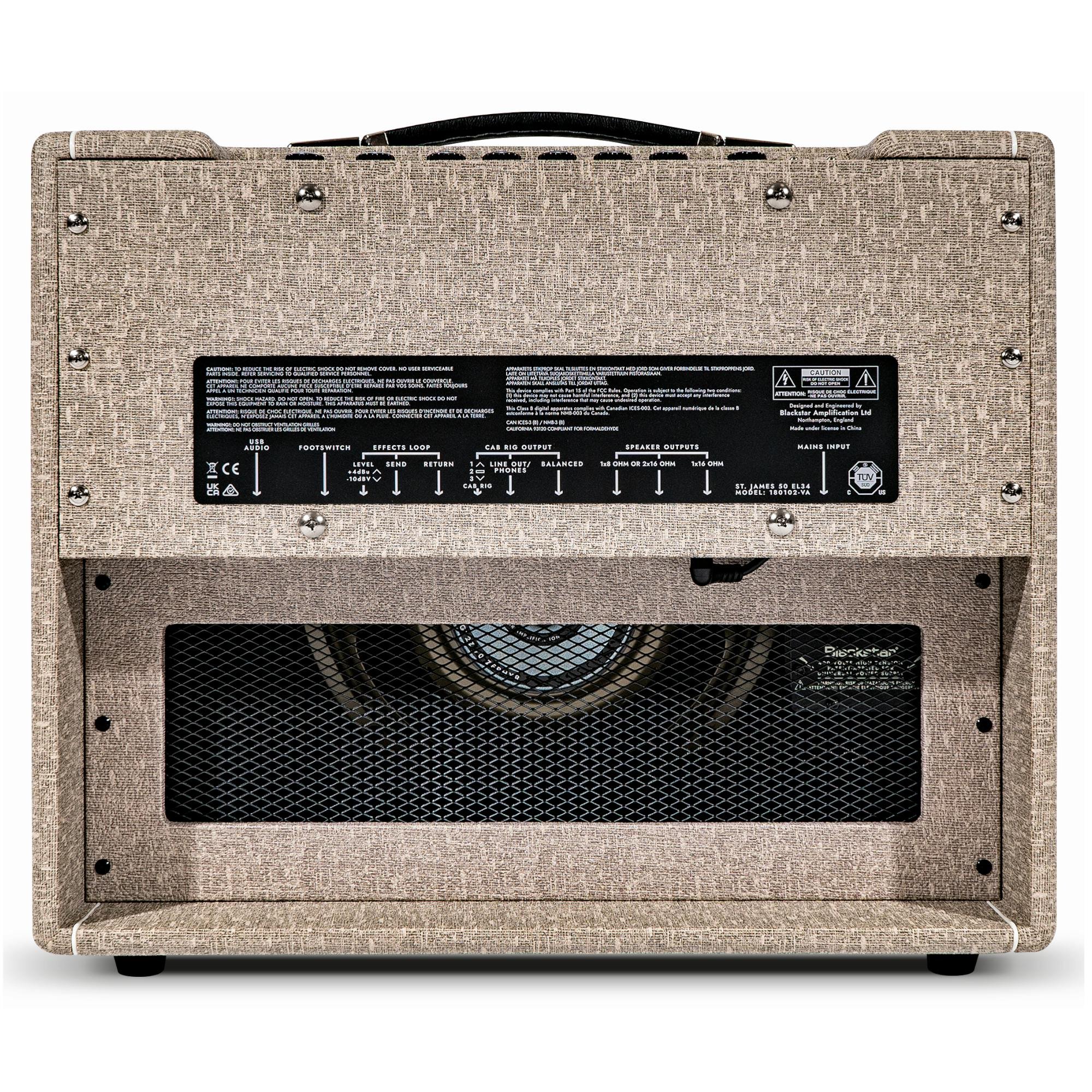 Blackstar St. James 50 EL34 50W 1x12 Valve Amplifier Combo - 503917-Blackstar St. James 50 EL34 50W 1X12 Valve Amplifier Combo 4.jpg