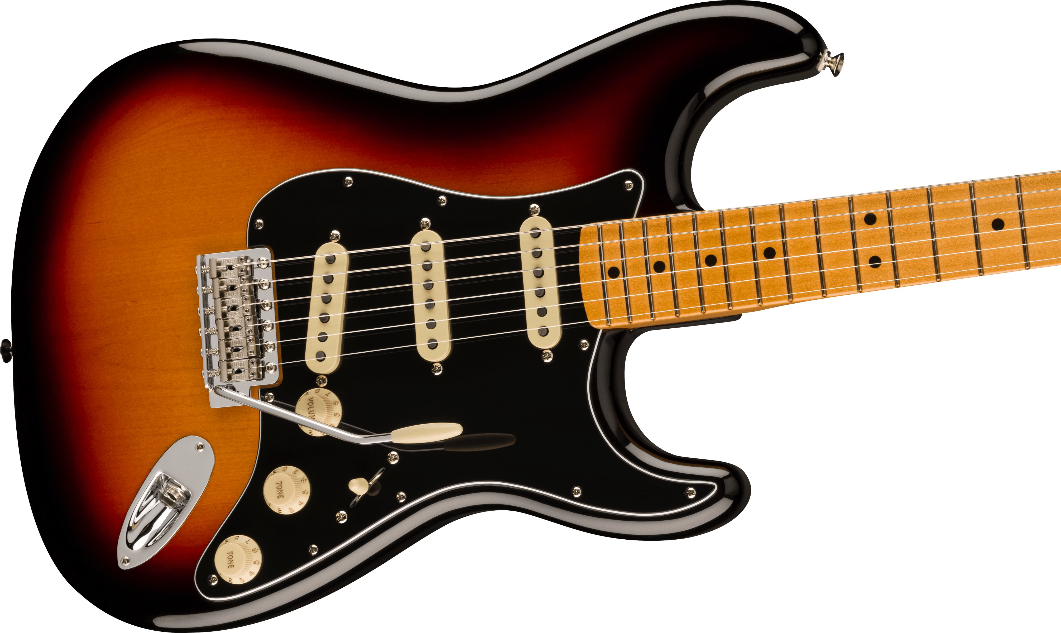 Fender Vintera II '70s Stratocaster Electric Guitar in 3-Tone Sunburst - 0149032300-Fender-Vintera-II-70s-Stratocaster-in-3-Tone-Sunburst-Side.jpg