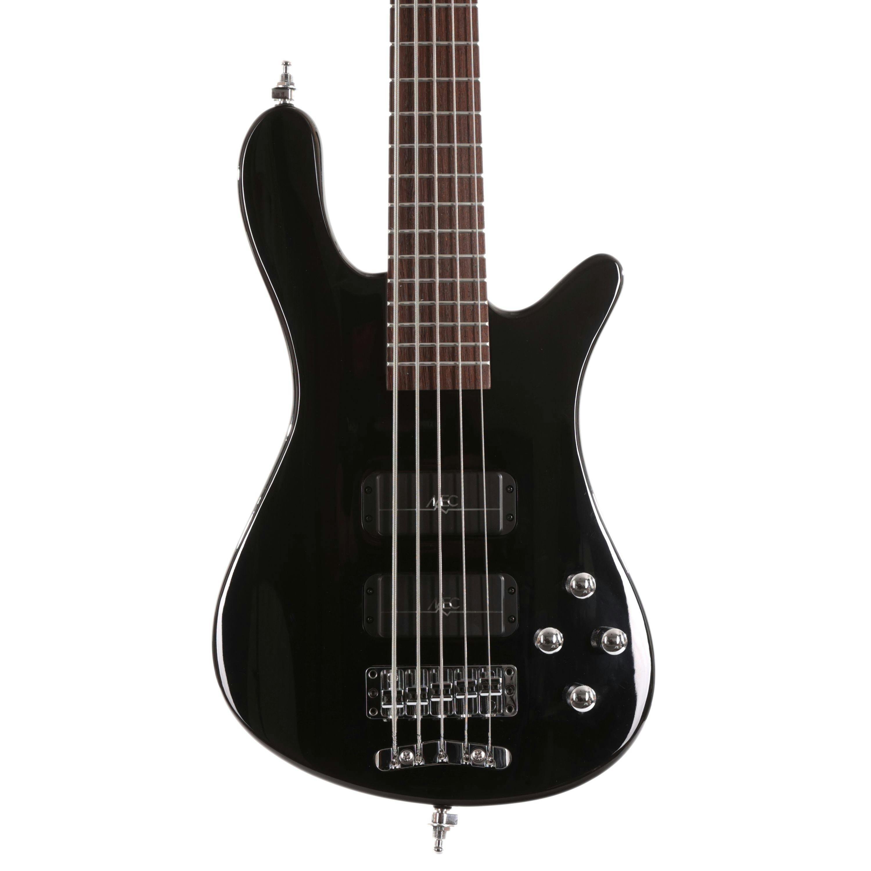 Warwick RockBass Guitar Streamer Standard 5 Solid Black High Polish - 529182-RB0163 (1).jpg