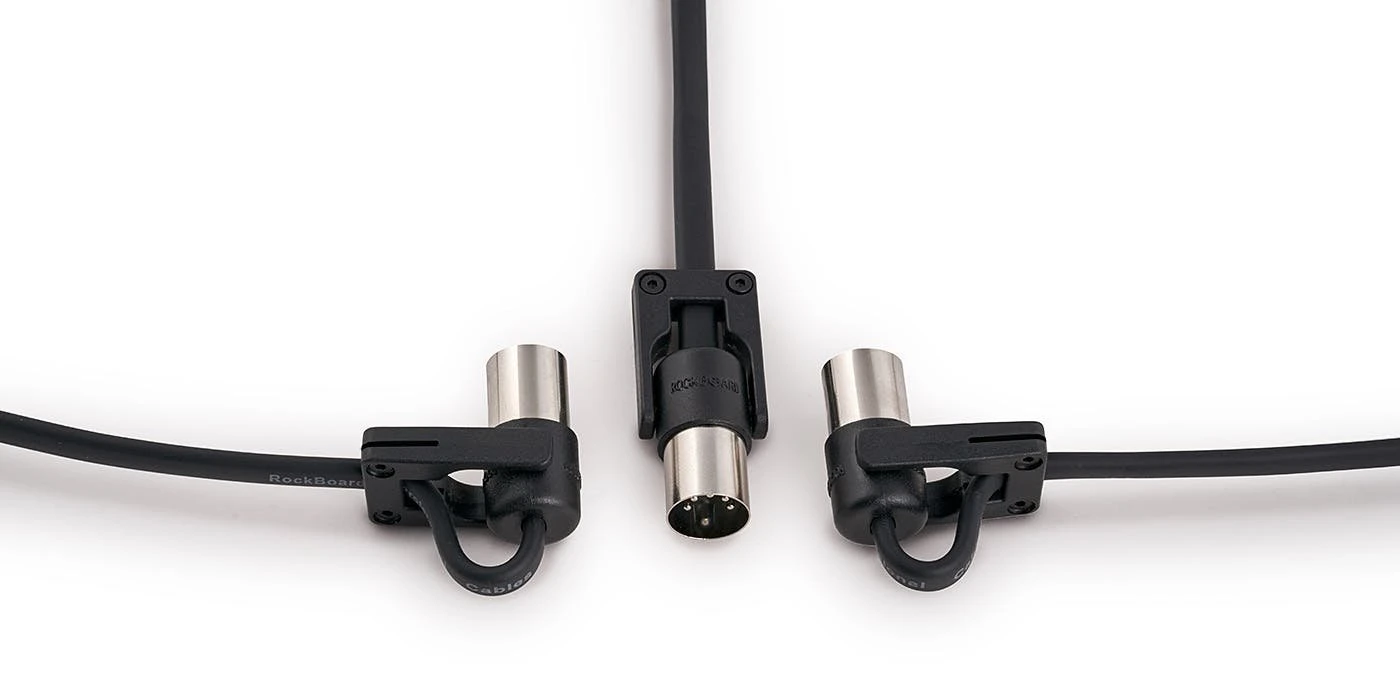 RockBoard FlaX Plug MIDI Cable in Black 30 cm - 436086-1615367580603.jpg