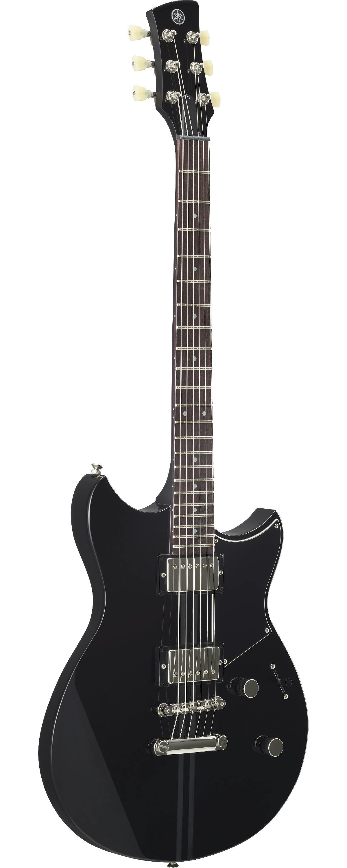 Yamaha Revstar Element RSE20 Electric Guitar in Black - 497072-Yamaha-Revstar-RSE20-Black-Angle.jpg