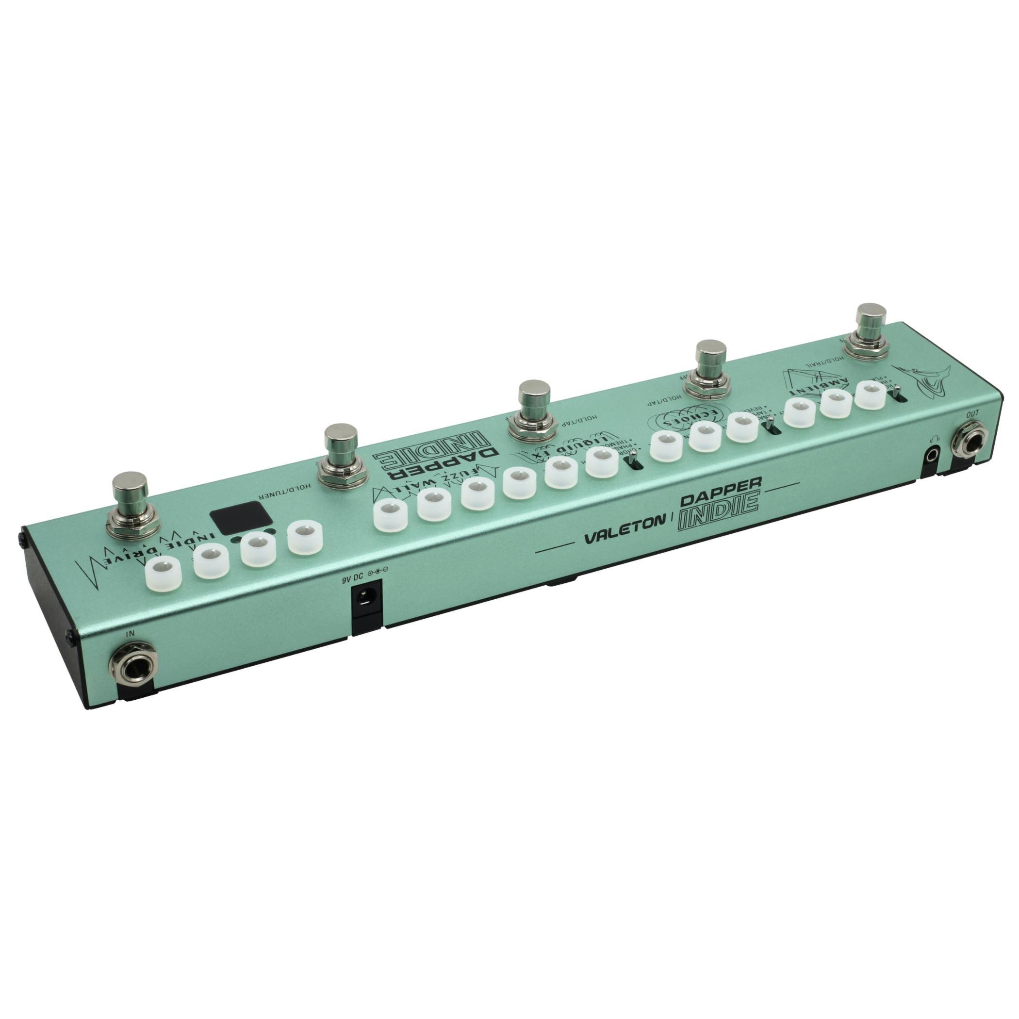 Valeton Dapper Indie Multi-FX Pedal Strip - Andertons Music Co.