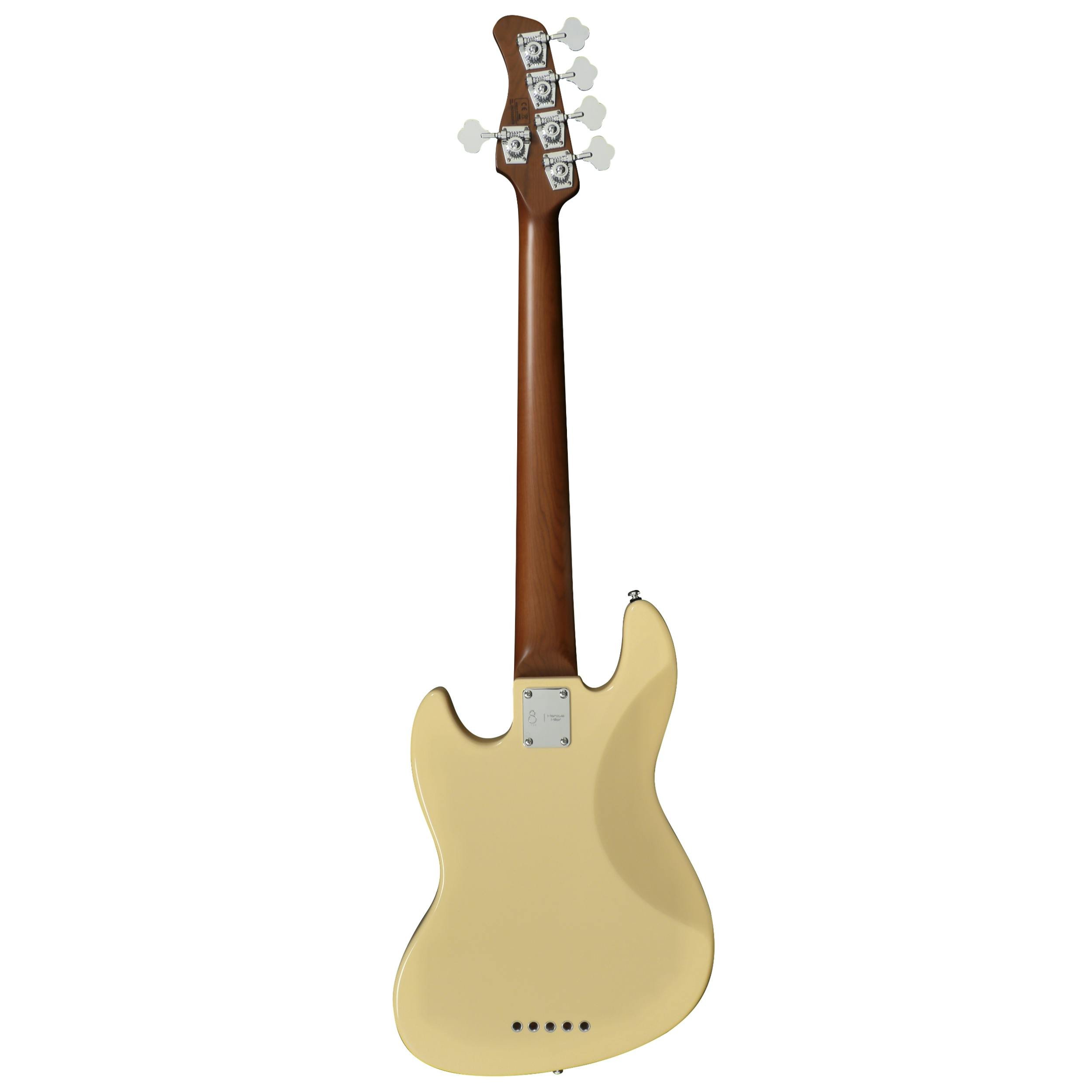 Sire Version 2 Marcus Miller V5 5-String Bass Guitar in Vintage White - 430265-Sire-Marcus-Miller-V5-Alder-5-String-Vintage-White-Back.jpg