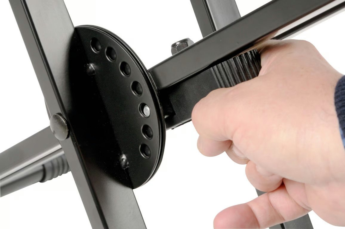 Quiklok QL742 two tier double braced keyboard stand - QL742-2.jpg