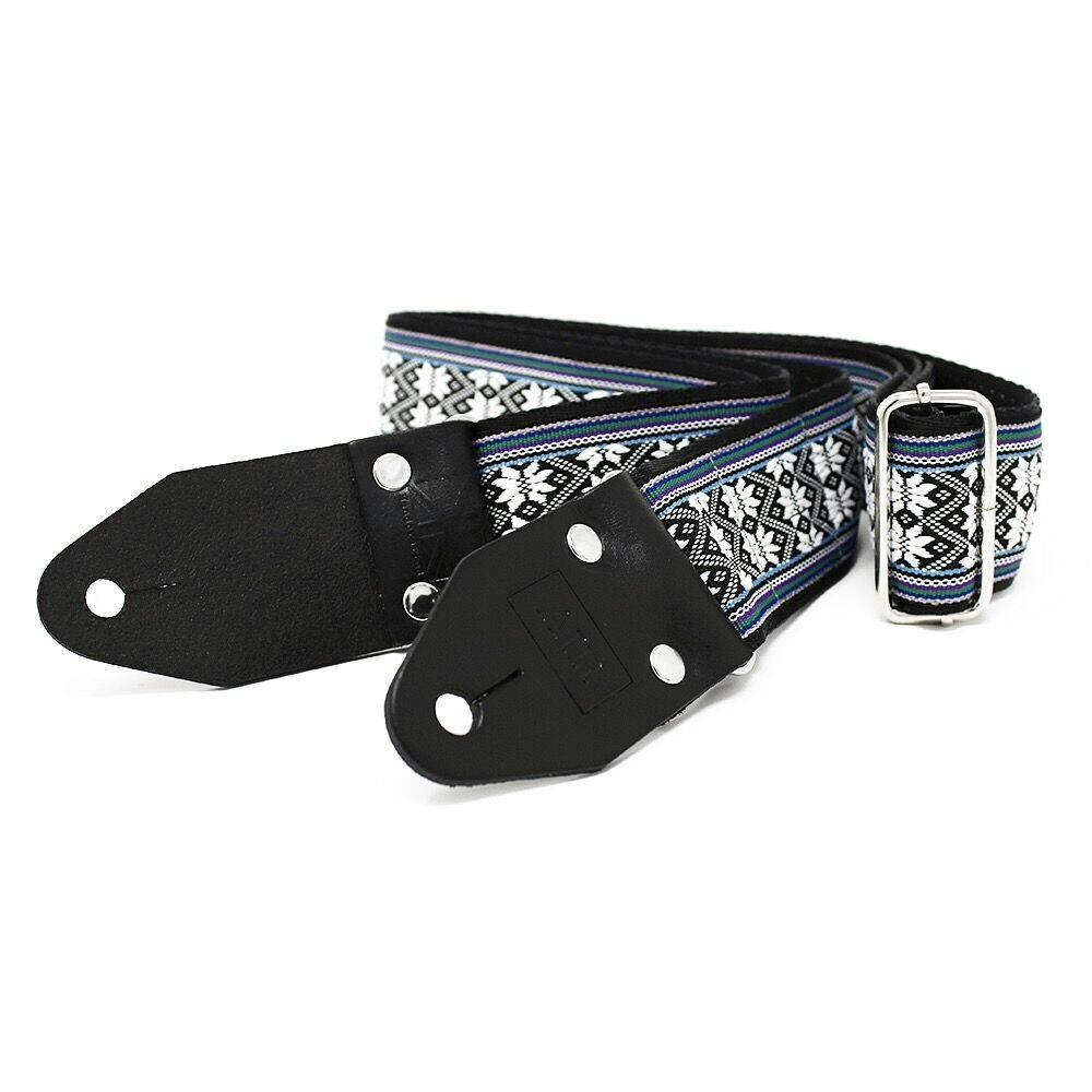 Air Straps Limited Edition Handcrafted 'Black Ice' Guitar Strap - 325838-K2jHSNtK.jpg
