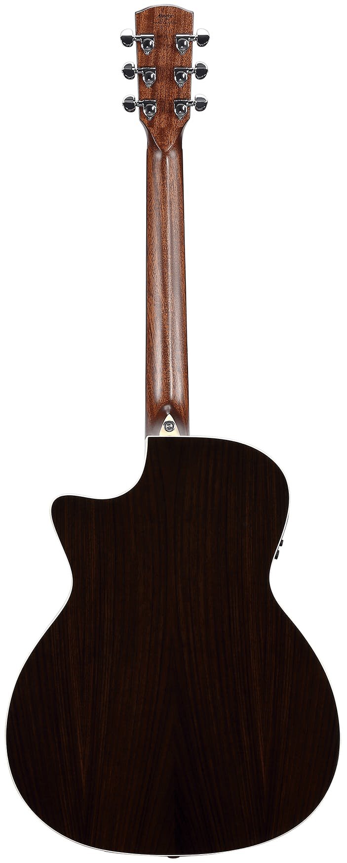 Alvarez Artist AG70CE Grand Auditorium Electro-Acoustic in Natural with Cutaway - AG70CESPB-Alvarez-Artist-Grand-Auditorium-Cutaway-Spruce-top-Rosewood-back-Natural-LR-Baggs-SPB-Back.jpg