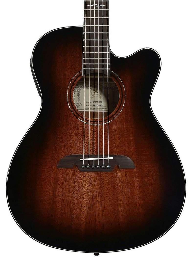 Alvarez Artist AF66CE Folk OM Electro Acoustic in Shadowburst - AF66CESHB 1.jpg