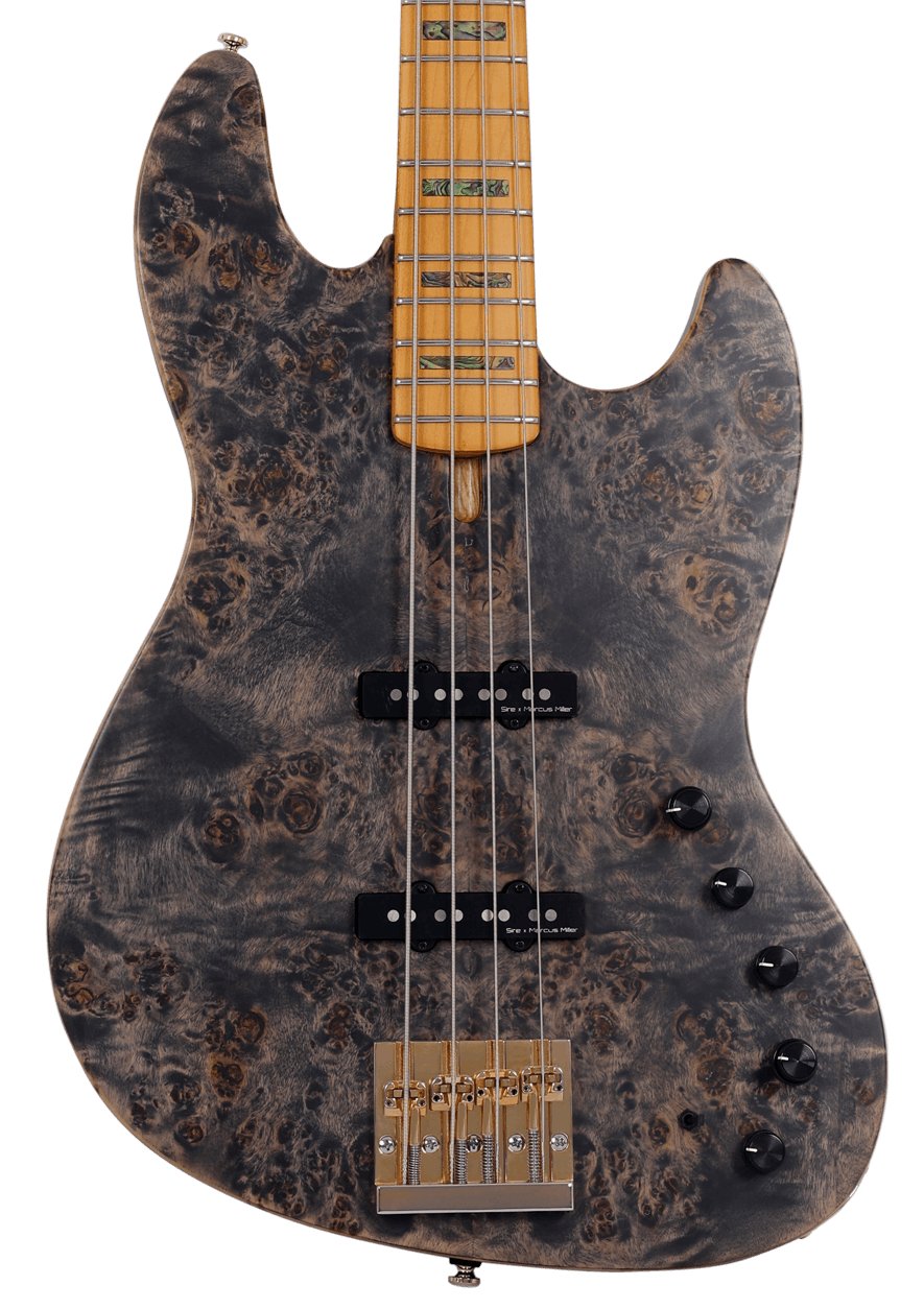 Sire Marcus Miller V10 Fretless 4 String Bass in Transparent Black Satin - SIREFLV104TBKS-V10-4st-TRANSPARENT-BLACK-SATIN-VI.jpg